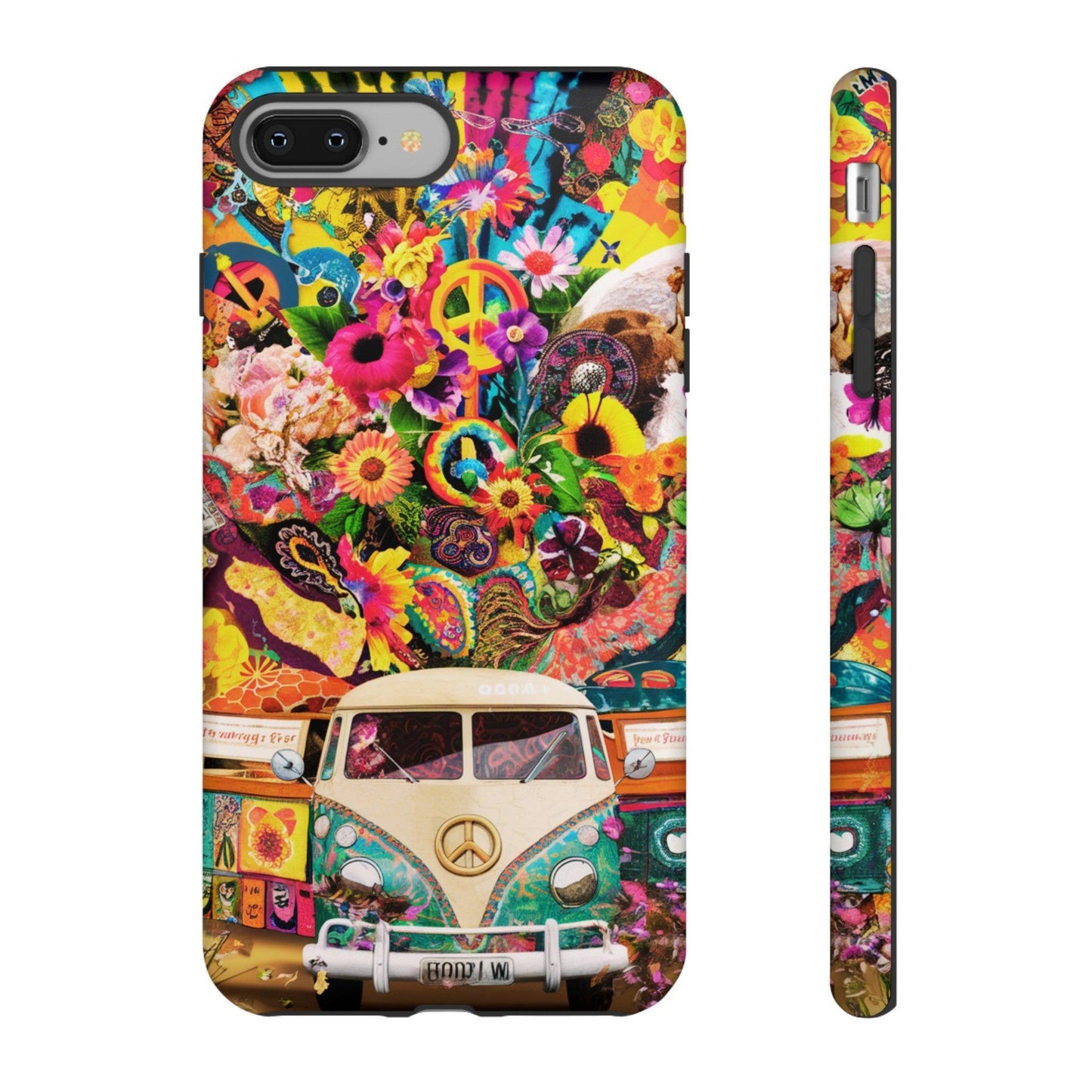 Tough Phone Case :" Eclectic Elegance Phone Case Collection" ( Hippie Style patterns)