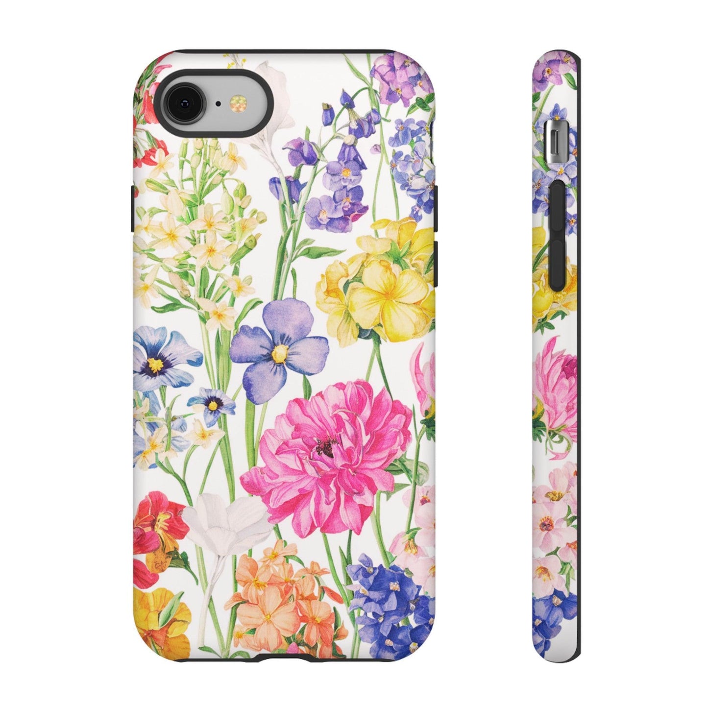 Tough Cellphone Case :" Eclectic Elegance Phone Case Collection" ( Floral patterns)