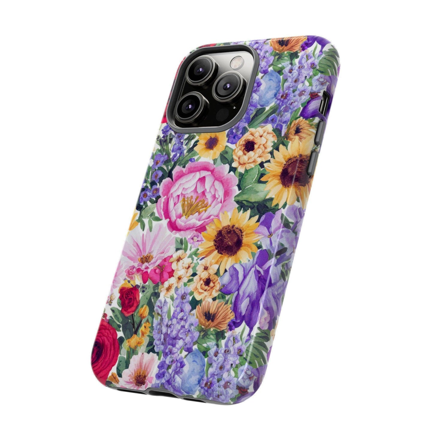 Tough Cellphone Case :" Eclectic Elegance Phone Case Collection" ( Floral patterns)