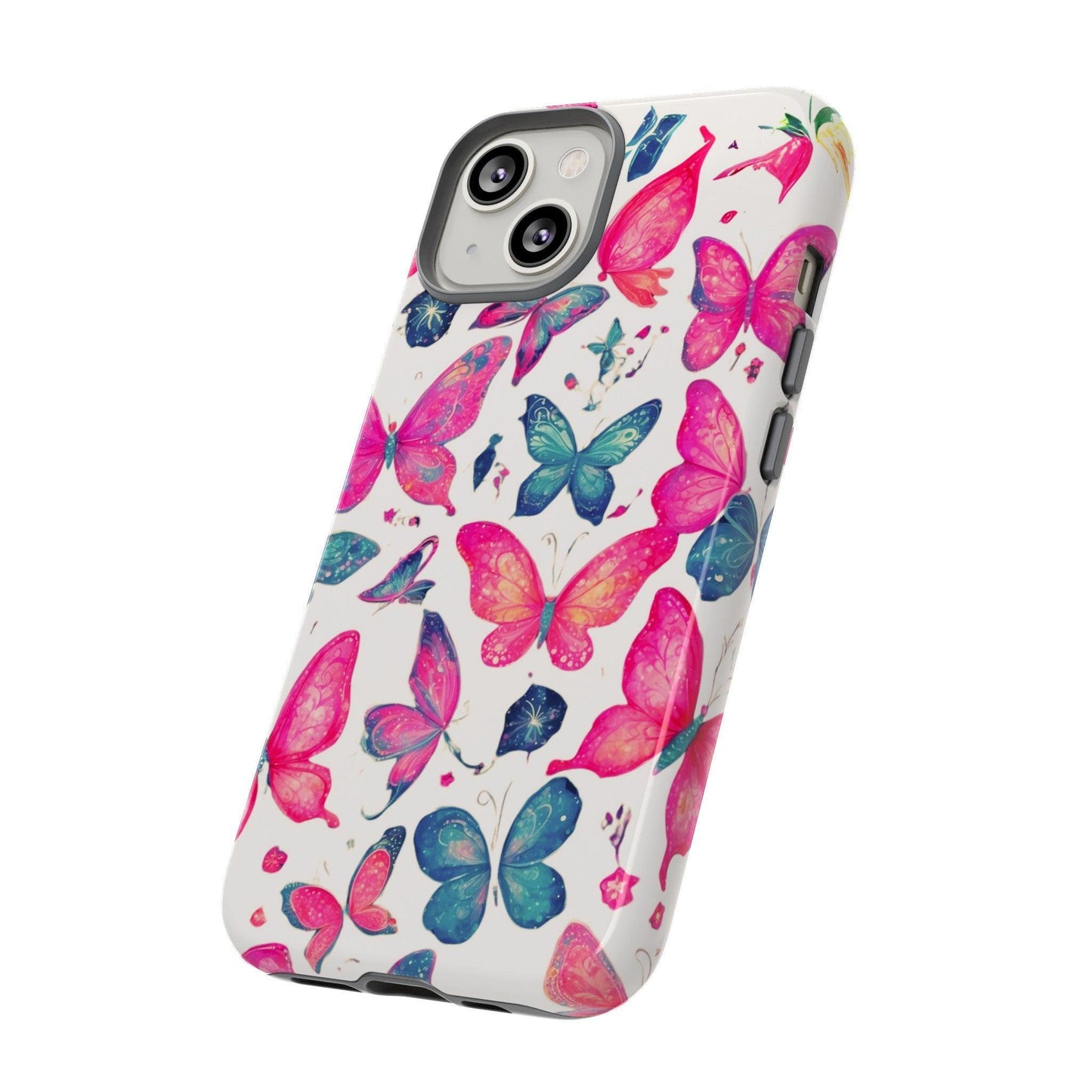 Tough Cellphone Case :" Eclectic Elegance Phone Case Collection" ( Hearts patterns)