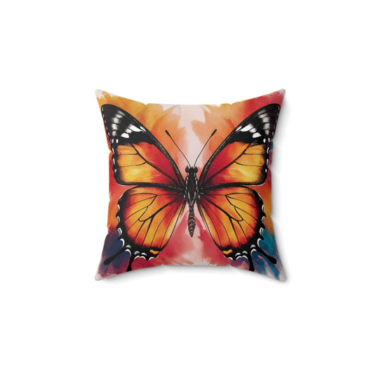 Monarch Butterfly Majestic Pillow - Cosmic Creations by Karen