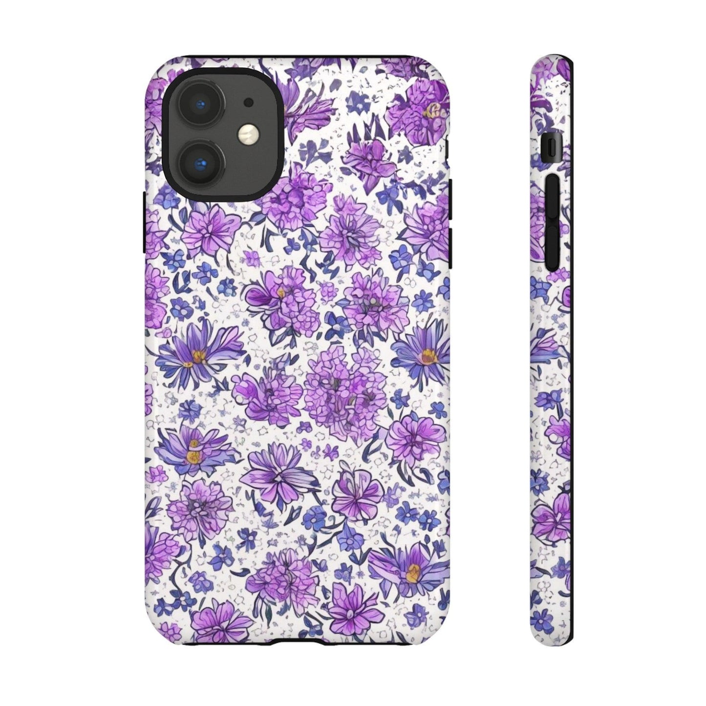 Tough Cellphone Case :" Eclectic Elegance Phone Case Collection" ( Floral patterns)