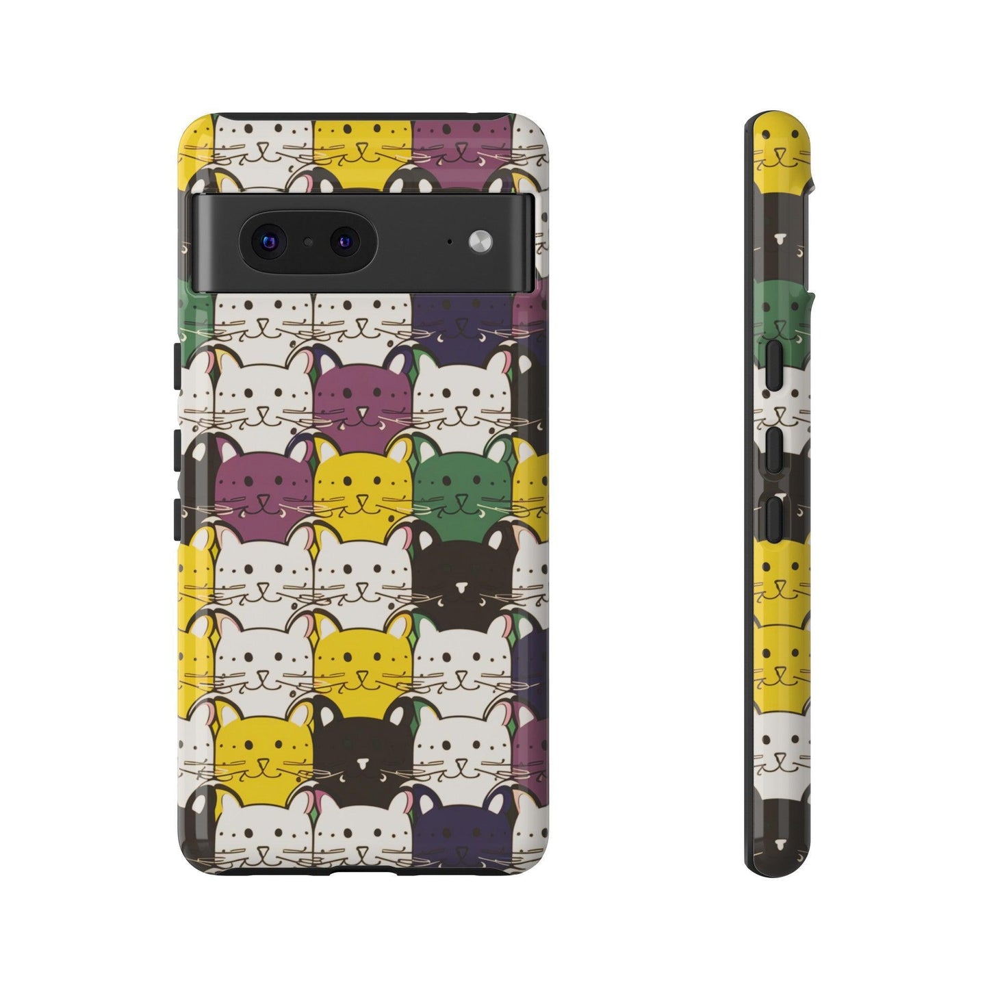 Cat Lovers Collection Tough Cellphone Case - Cosmic Creations by Karen