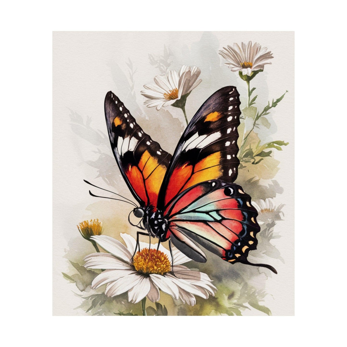 Monarch Butterfly Splendor Posters - Cosmic Creations by Karen