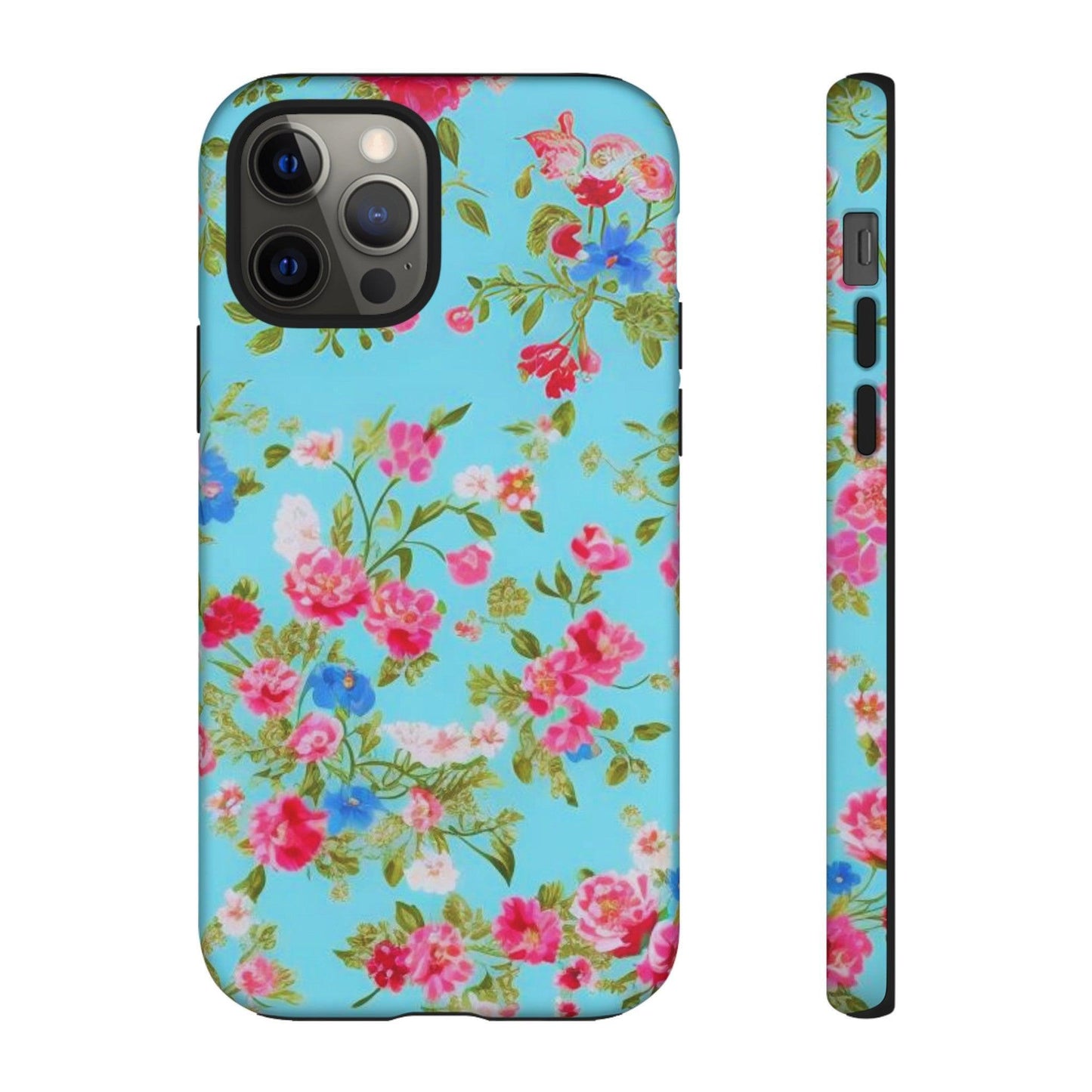 Tough Cellphone Case :" Eclectic Elegance Phone Case Collection" ( Floral patterns)