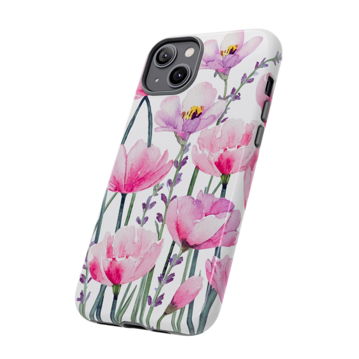 Tough Cellphone Case :" Eclectic Elegance Phone Case Collection" ( Floral patterns)