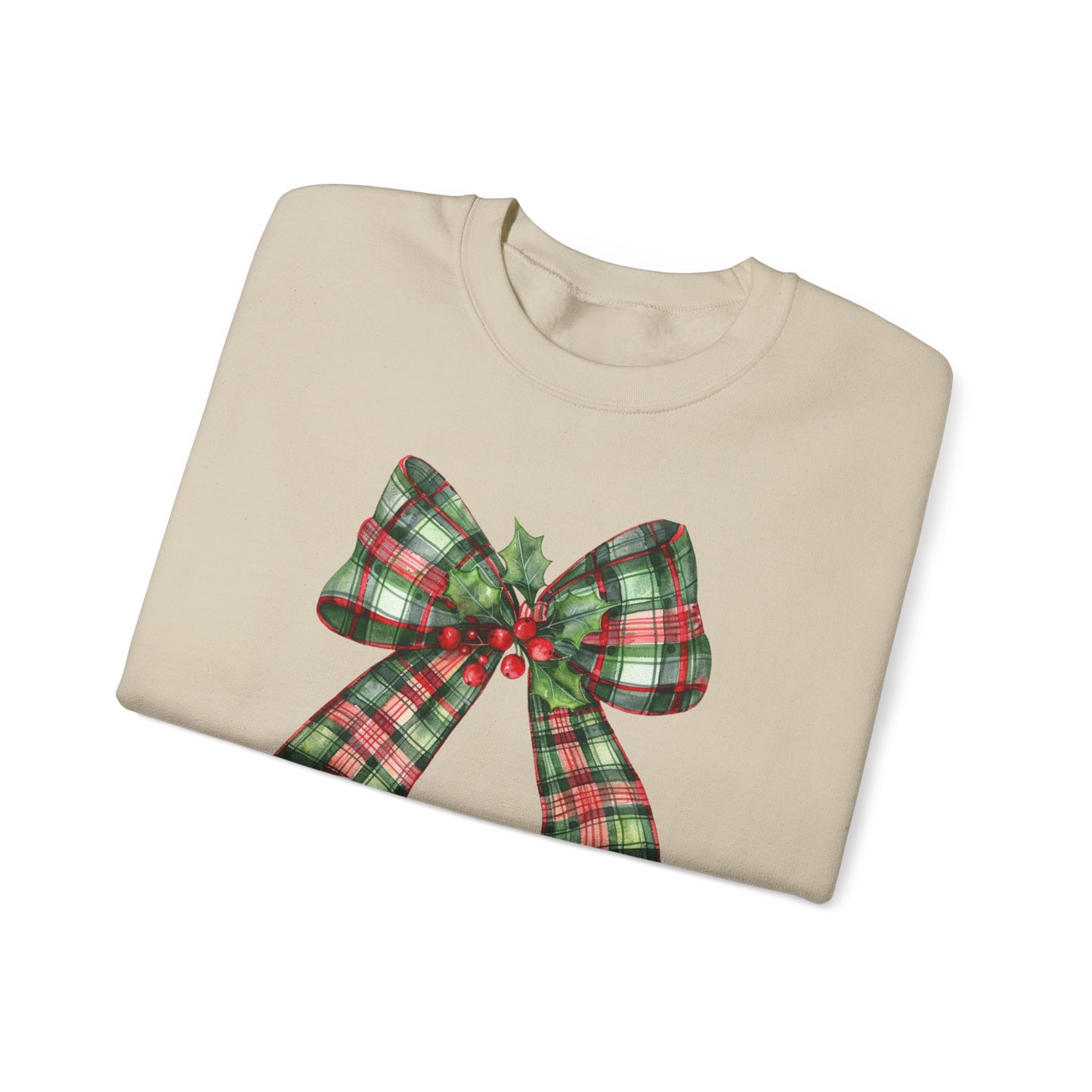 Christmas Coquette Unisex Crewneck Sweatshirt