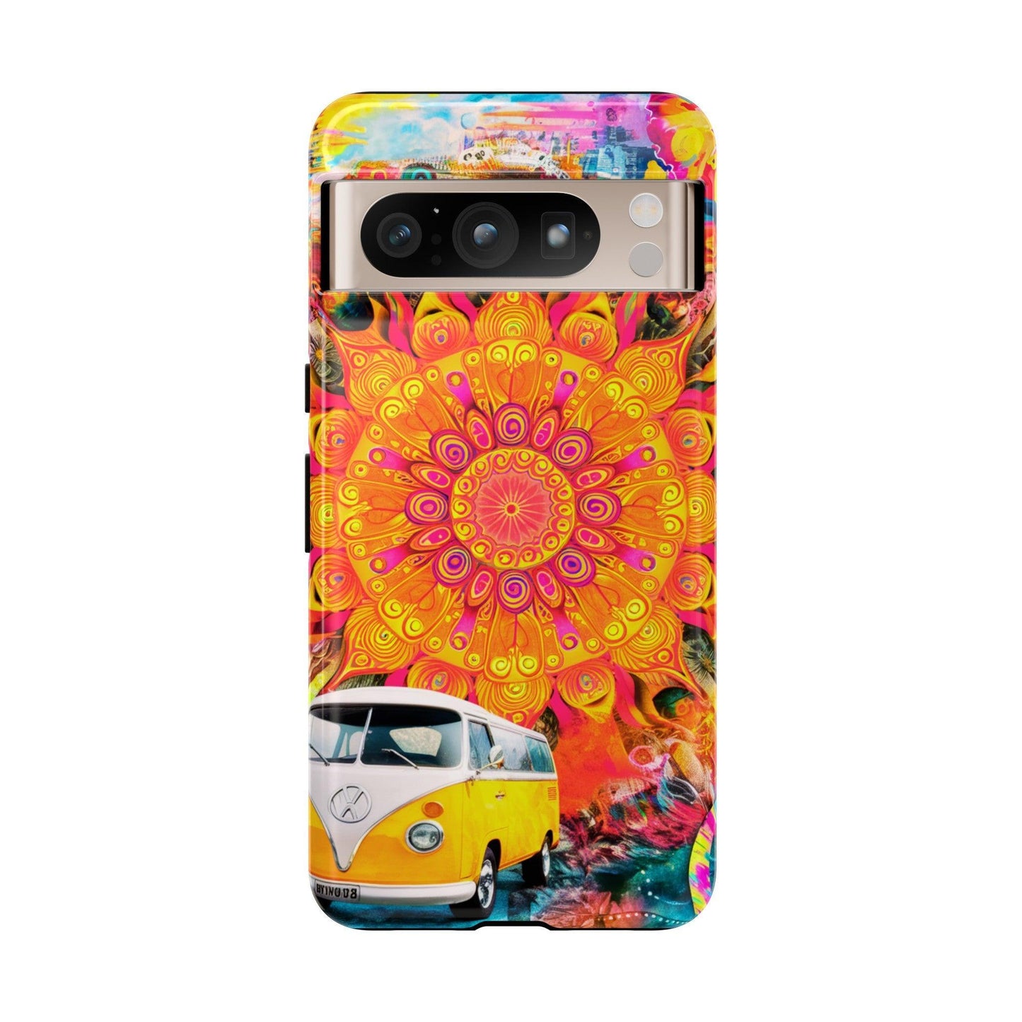 Tough Phone Case :" Eclectic Elegance Phone Case Collection" ( Hippie Style patterns)