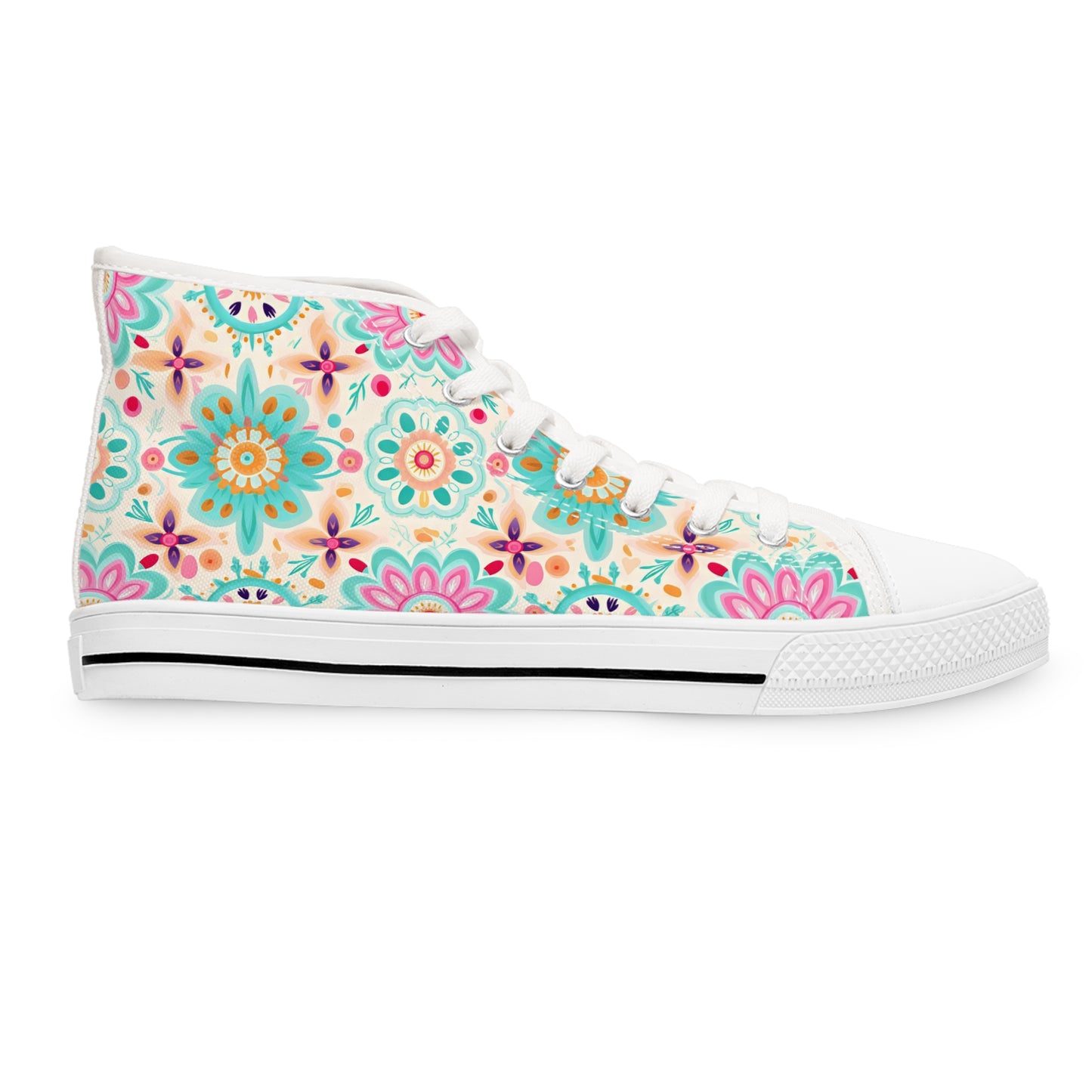 Awesome Boho Style  High Top Sneakers