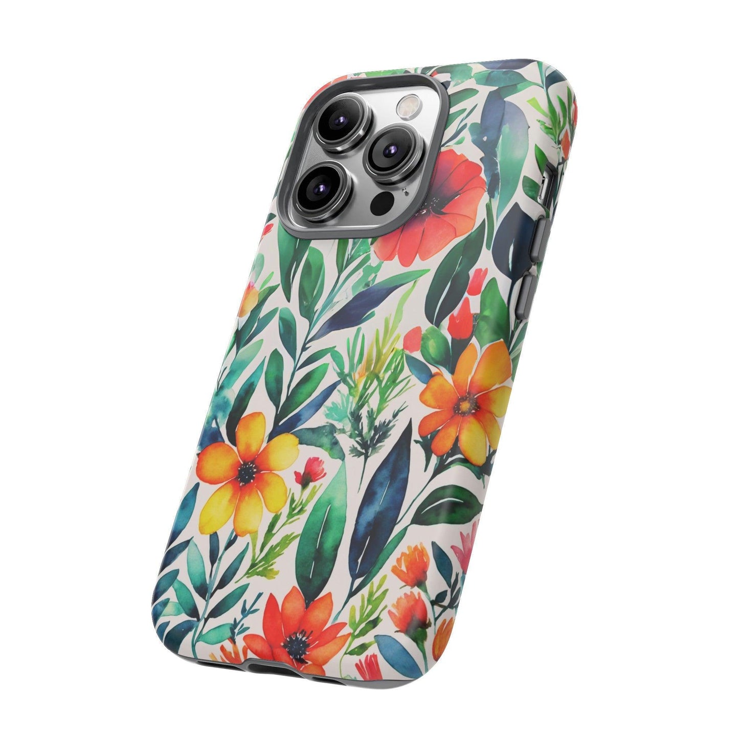 Tough Cellphone Case :" Eclectic Elegance Phone Case Collection" ( Floral patterns)