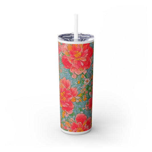 Whimsical Sips Skinny Tumbler Collectionr | Tumblerwith Straw, 20oz | keep your drinks hot for 12h and cold for 24h - Cosmic Creations by Karen