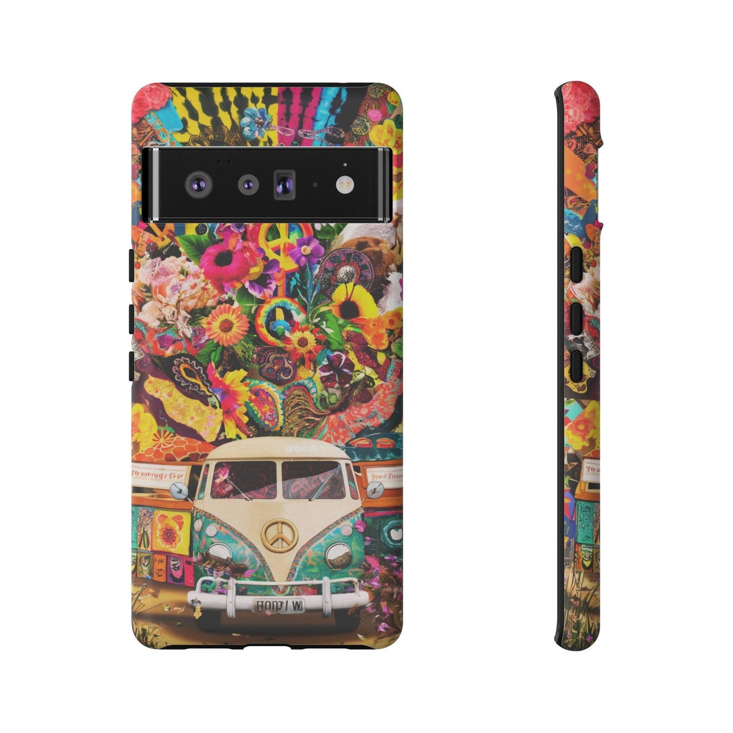 Tough Phone Case :" Eclectic Elegance Phone Case Collection" ( Hippie Style patterns)