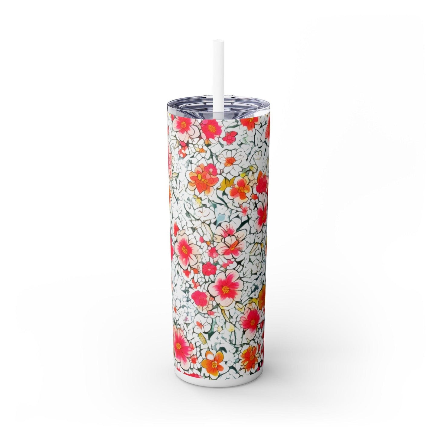 Whimsical Sips Skinny Tumbler Collectionr | Tumblerwith Straw, 20oz | keep your drinks hot for 12h and cold for 24h - Cosmic Creations by Karen