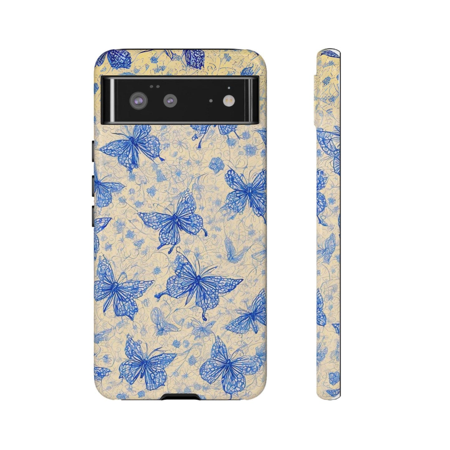 Tough Cellphone Case :" Eclectic Elegance Phone Case Collection" ( Butterflies patterns)