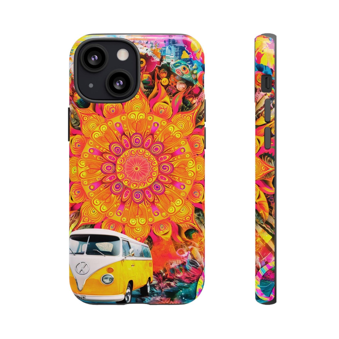 Tough Phone Case :" Eclectic Elegance Phone Case Collection" ( Hippie Style patterns)