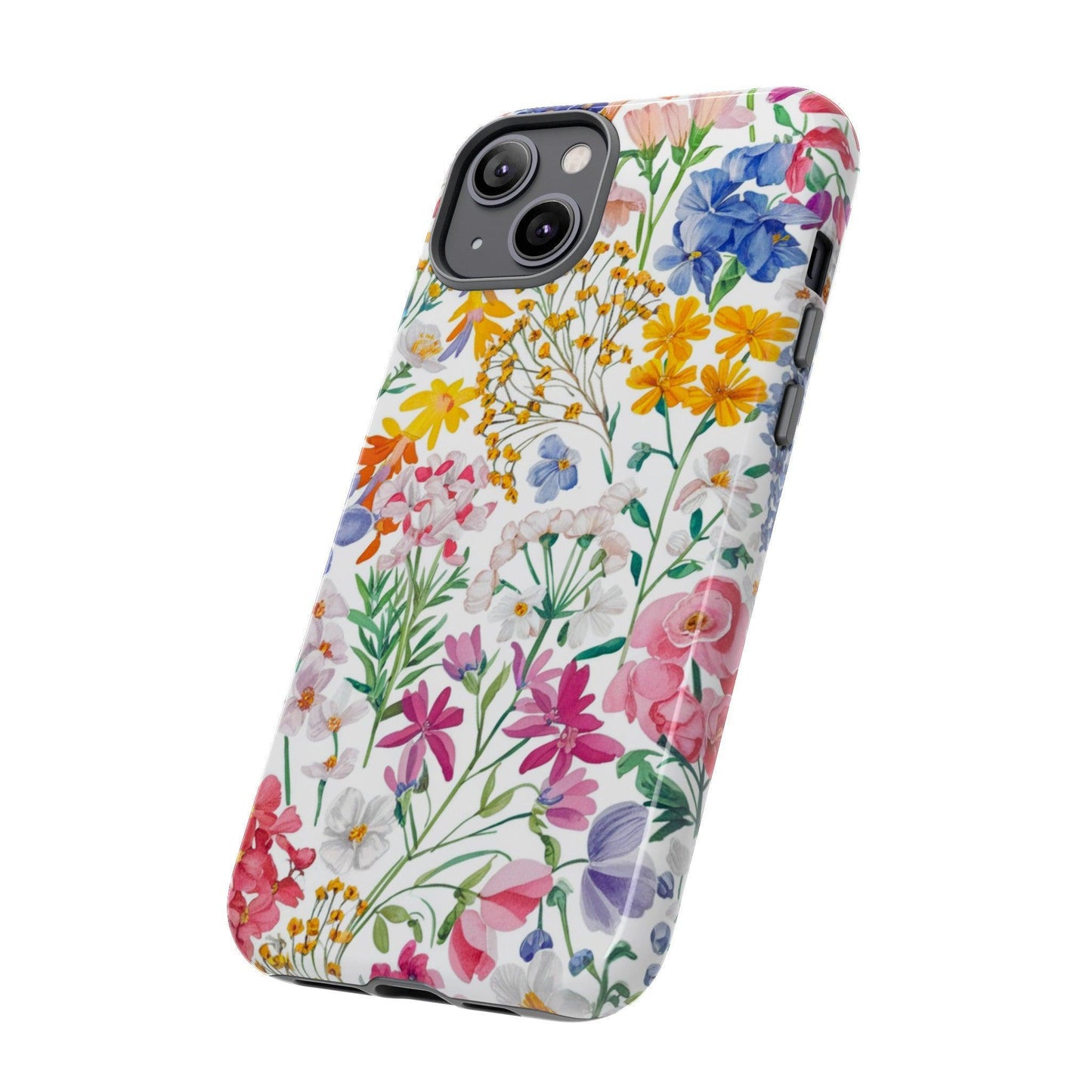 Tough Cellphone Case :" Eclectic Elegance Phone Case Collection" ( Floral patterns)