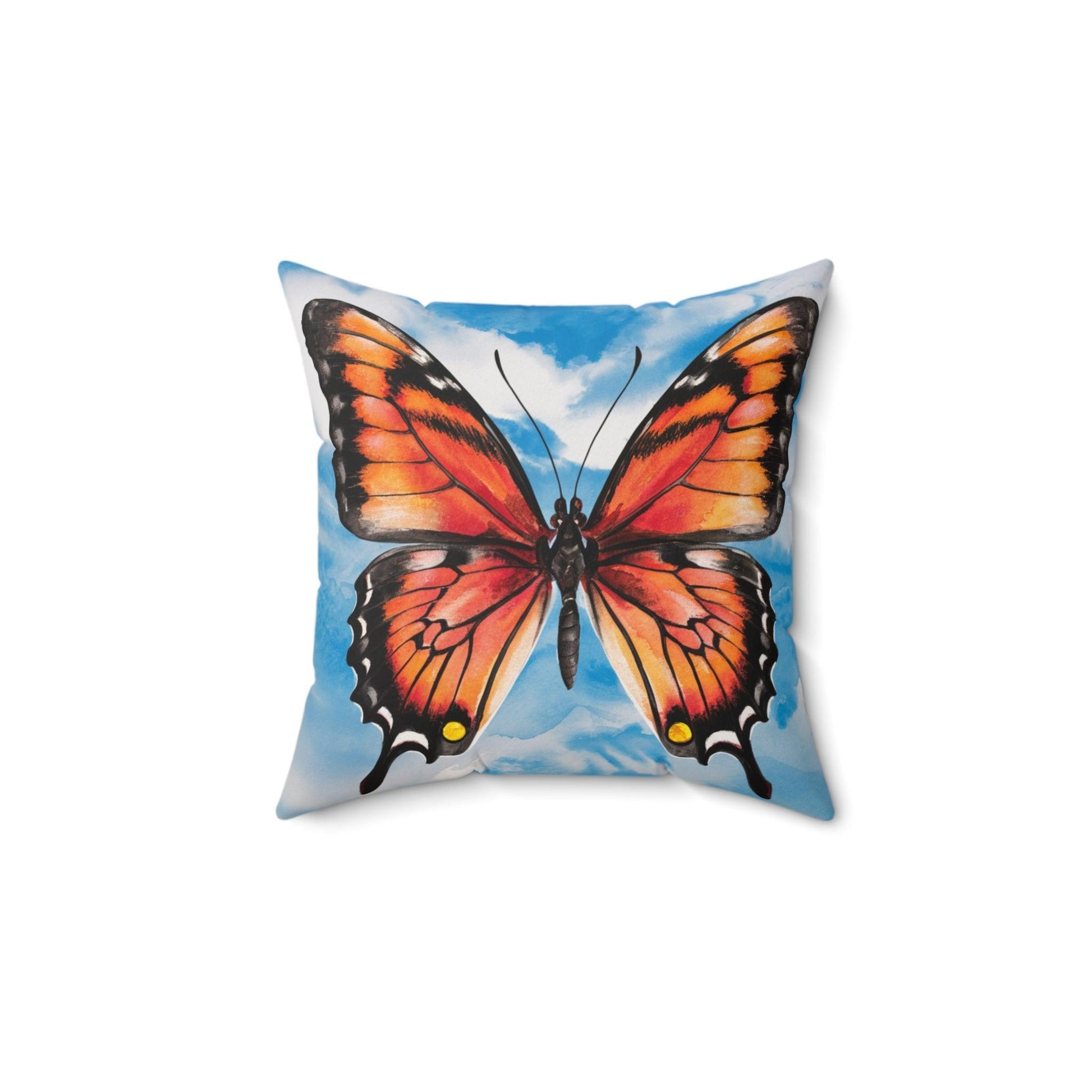 Monarch Butterfly Majestic Pillow - Cosmic Creations by Karen