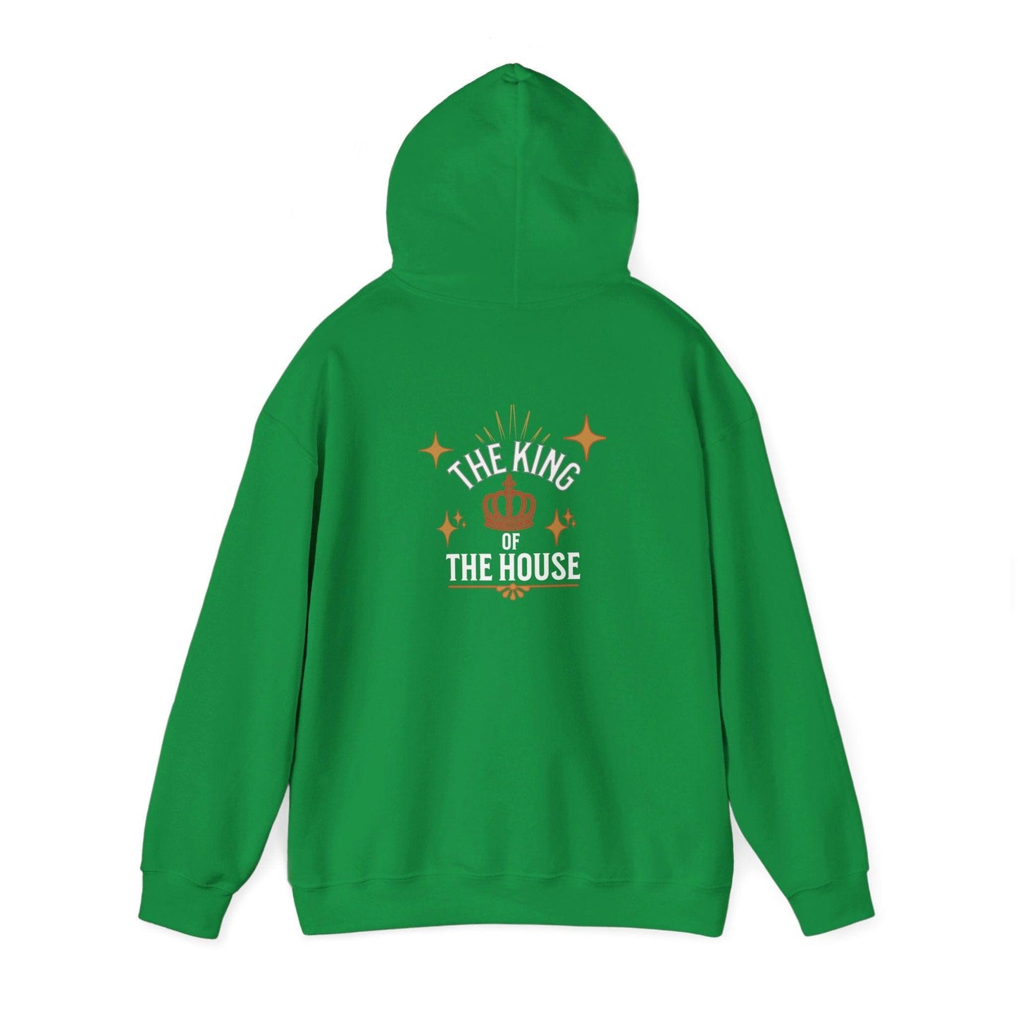 King's Heavy Blend Hooded Sweatshirt : "Dad, The King of the House Collection"