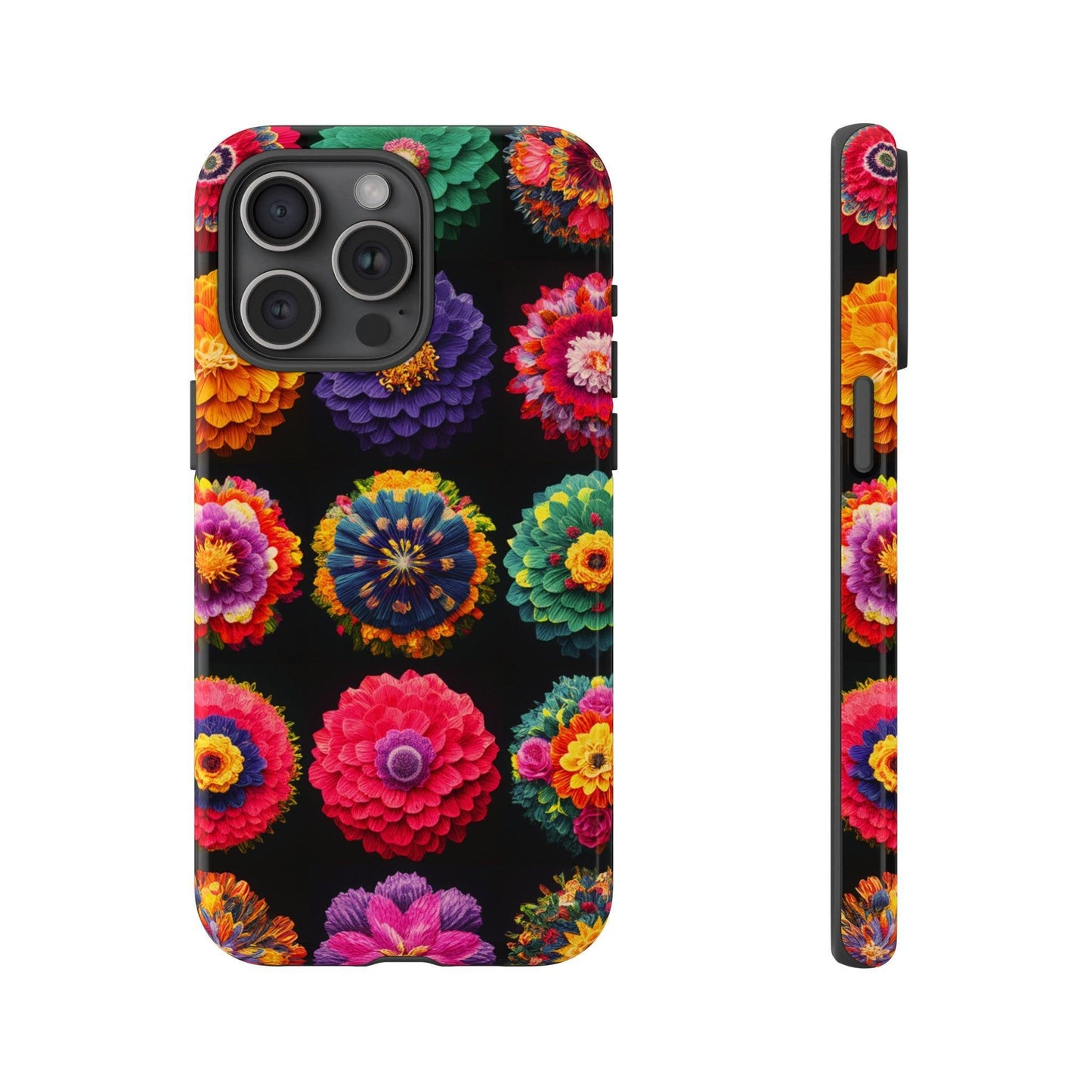 Tough Cellphone Case :" Eclectic Elegance Phone Case Collection" ( Floral patterns)