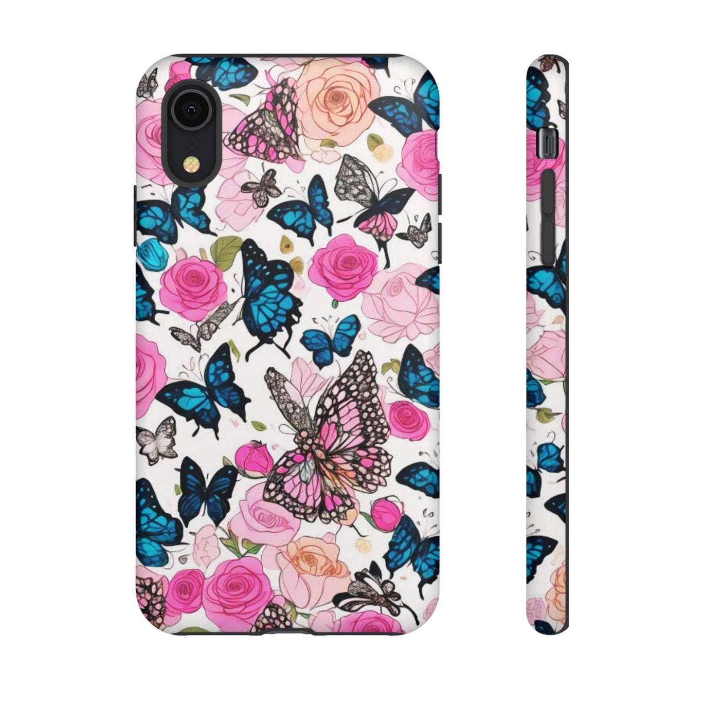 Tough Cellphone Case :" Eclectic Elegance Phone Case Collection" ( Floral patterns)