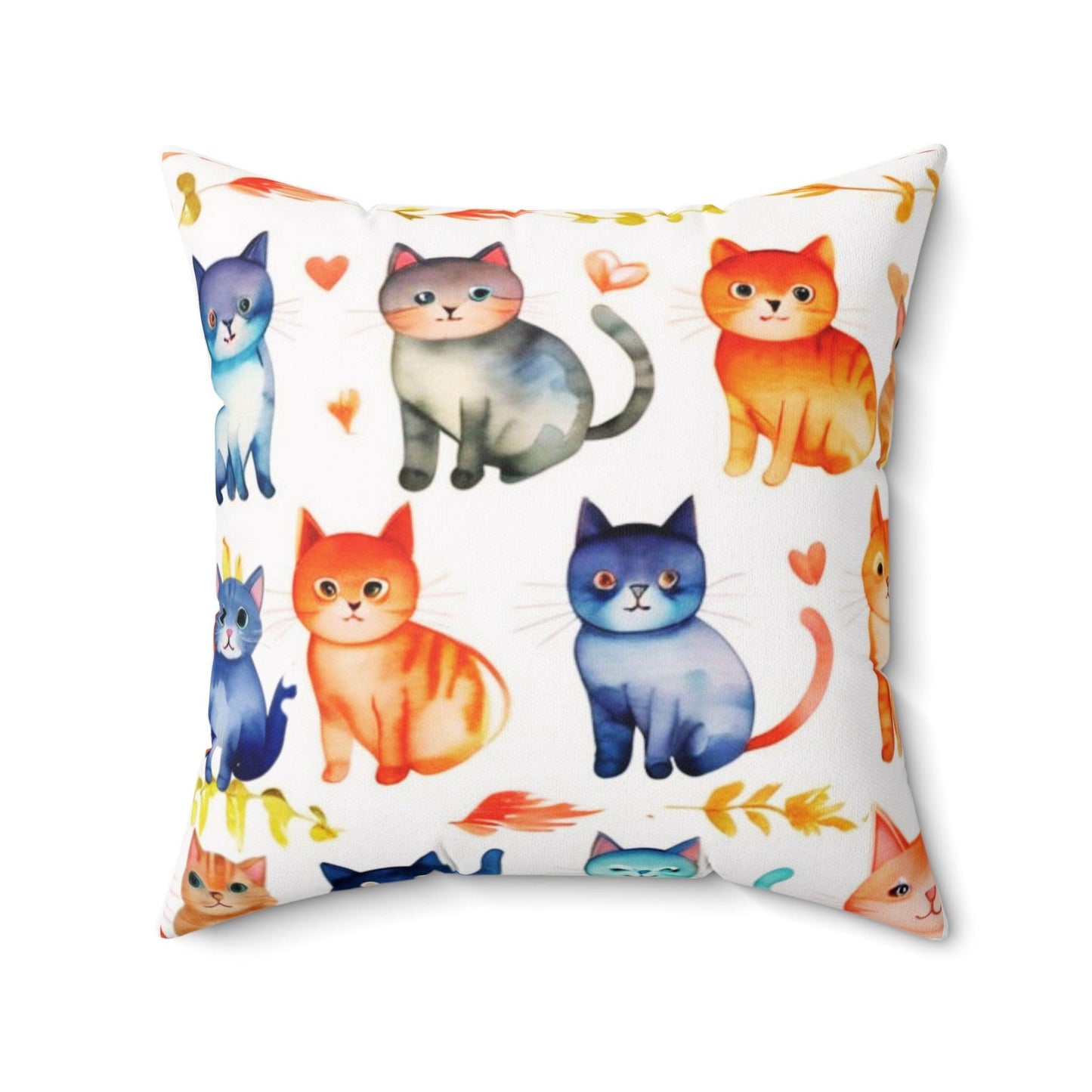 Square Pillow : “Cat Lovers Collection” - Cosmic Creations by Karen