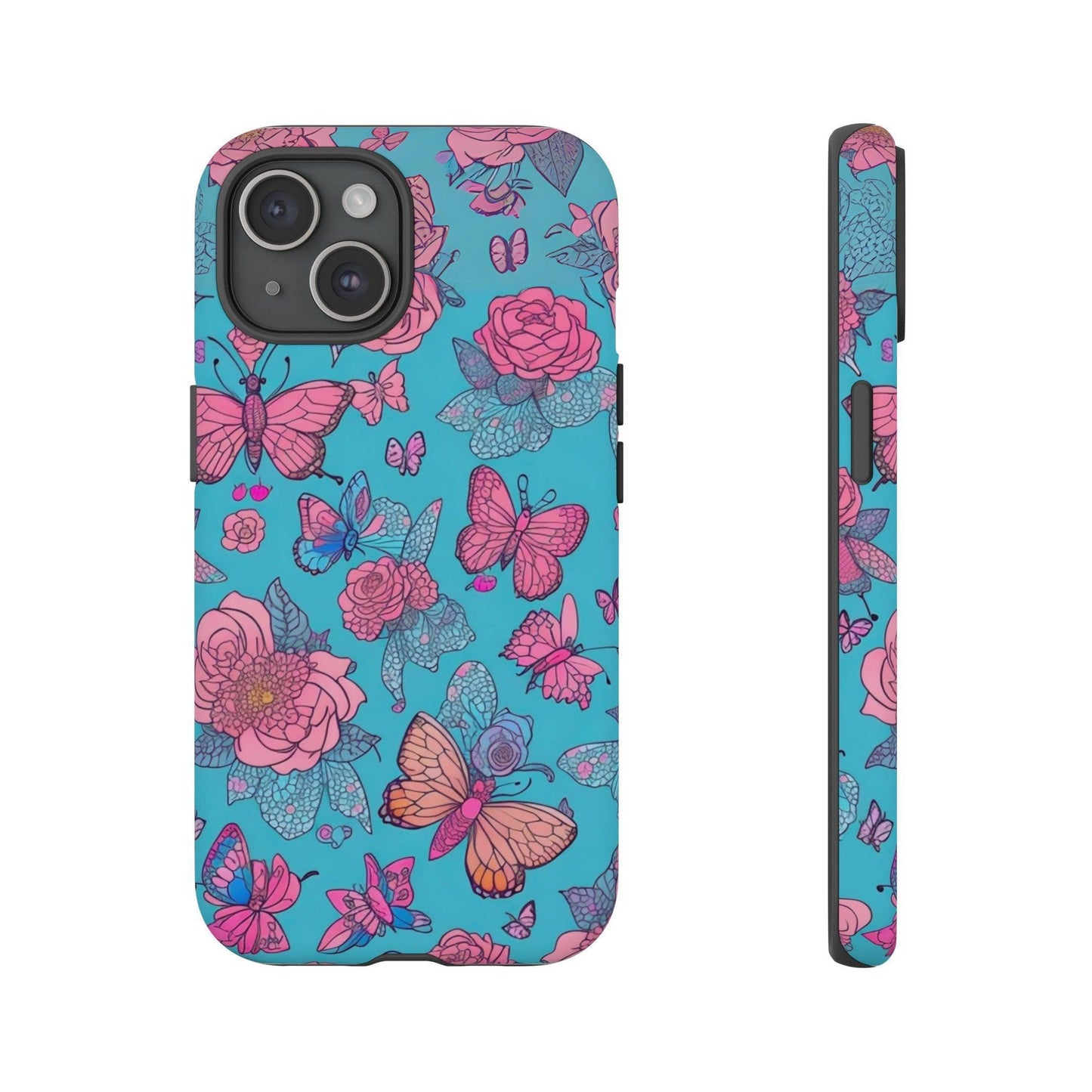 Tough Cellphone Case :" Eclectic Elegance Phone Case Collection" ( Floral patterns)