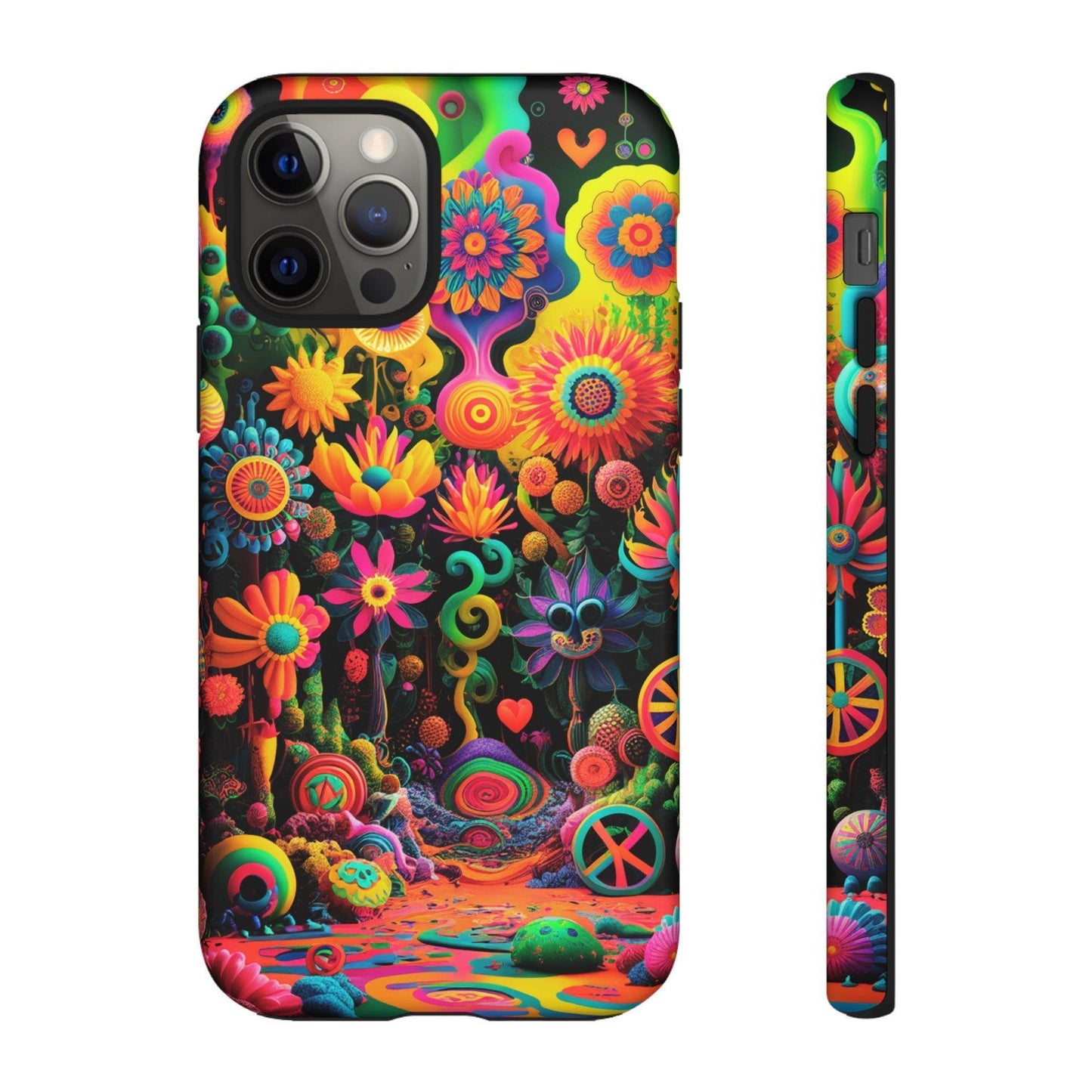 Tough Phone Case :" Eclectic Elegance Phone Case Collection" ( Hippie Style patterns)