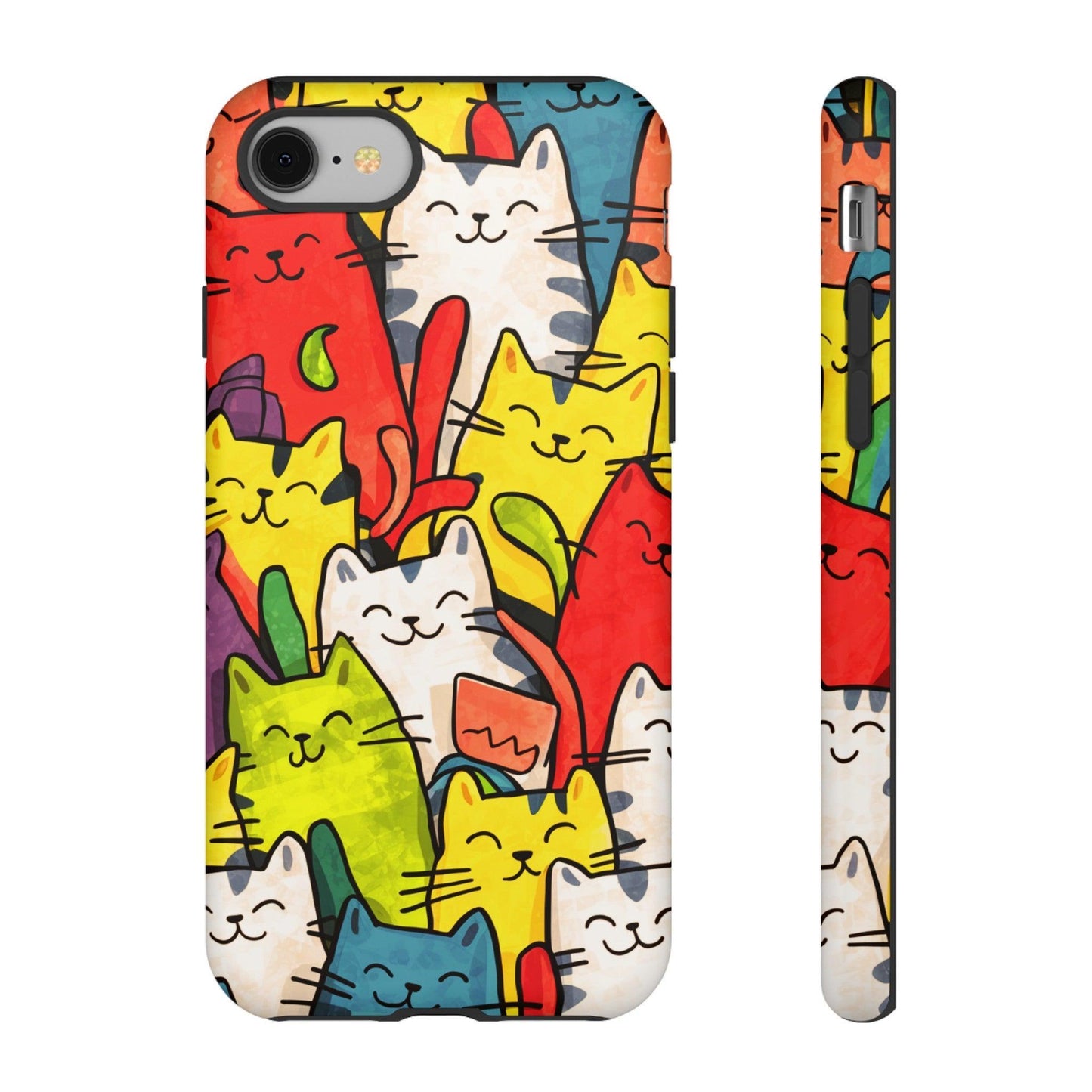 Cat Lovers Collection Tough Cellphone Case - Cosmic Creations by Karen