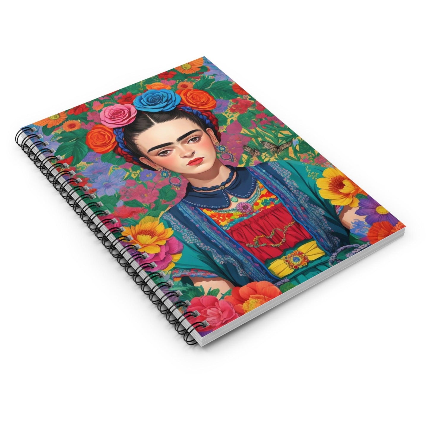 Inspiration Frida Notebook for gift, Ideal for writing, planning, school, collegue a creative gift for students, friends, artist, women - Cosmic Creations by Karen