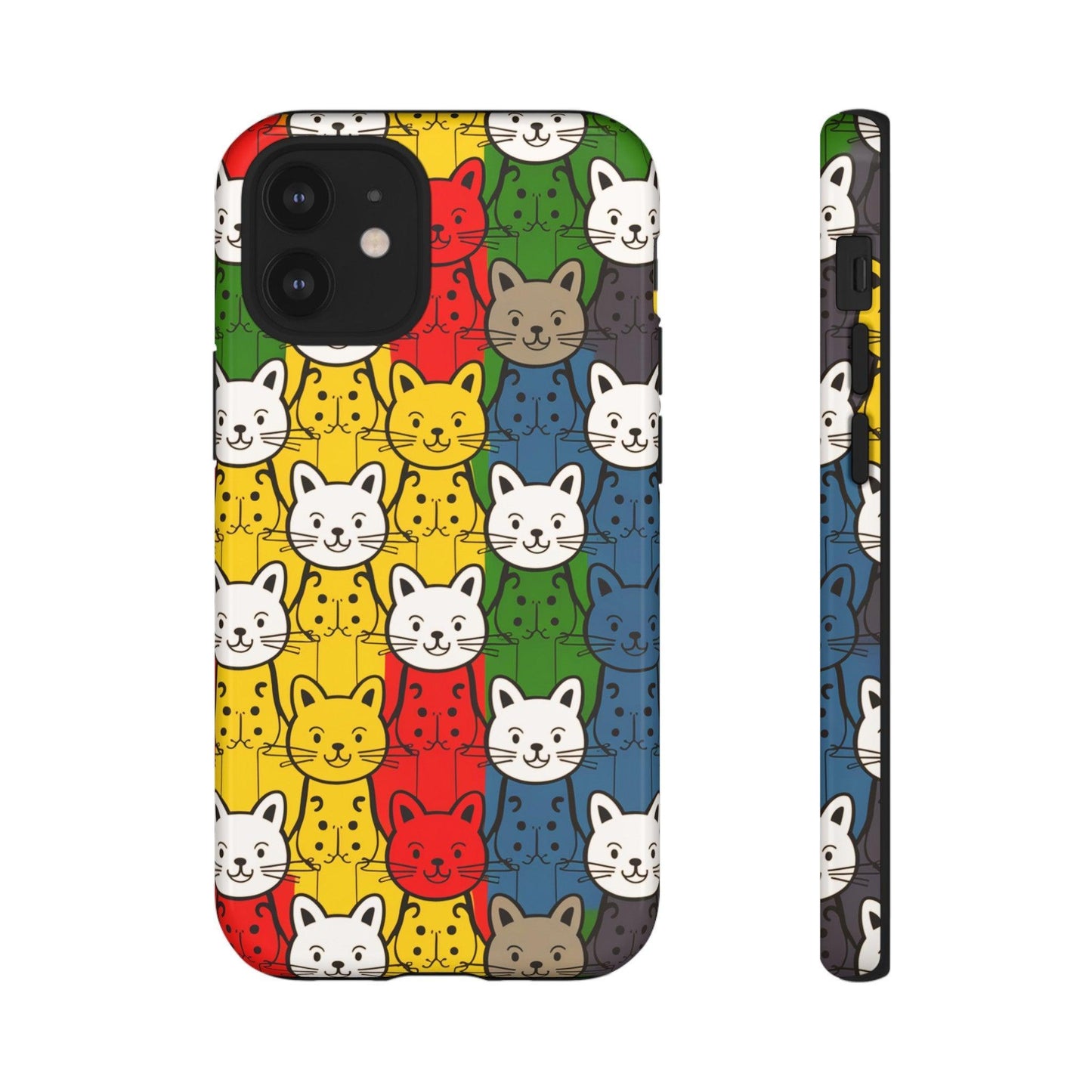 Cat Lovers Collection Tough Cellphone Case - Cosmic Creations by Karen