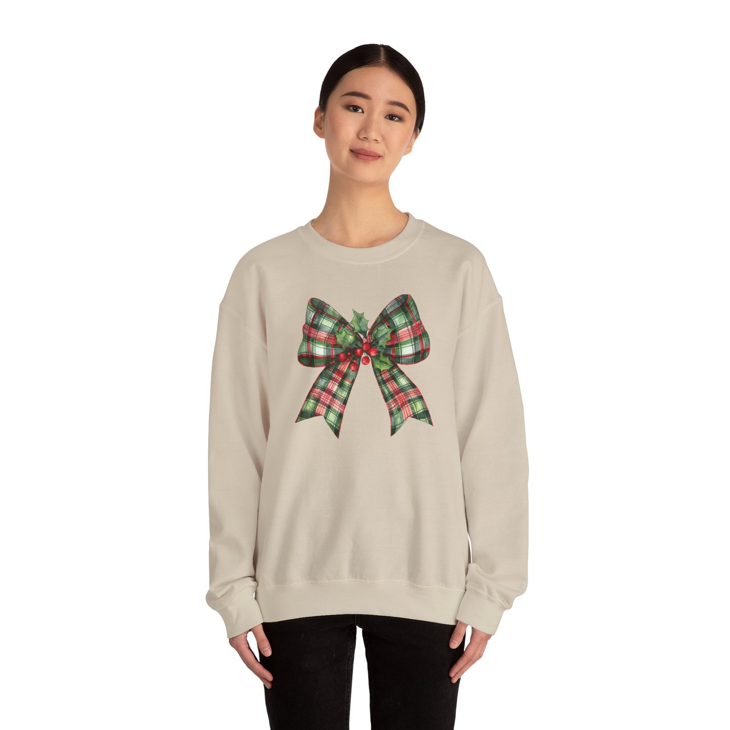 Christmas Coquette Unisex Crewneck Sweatshirt