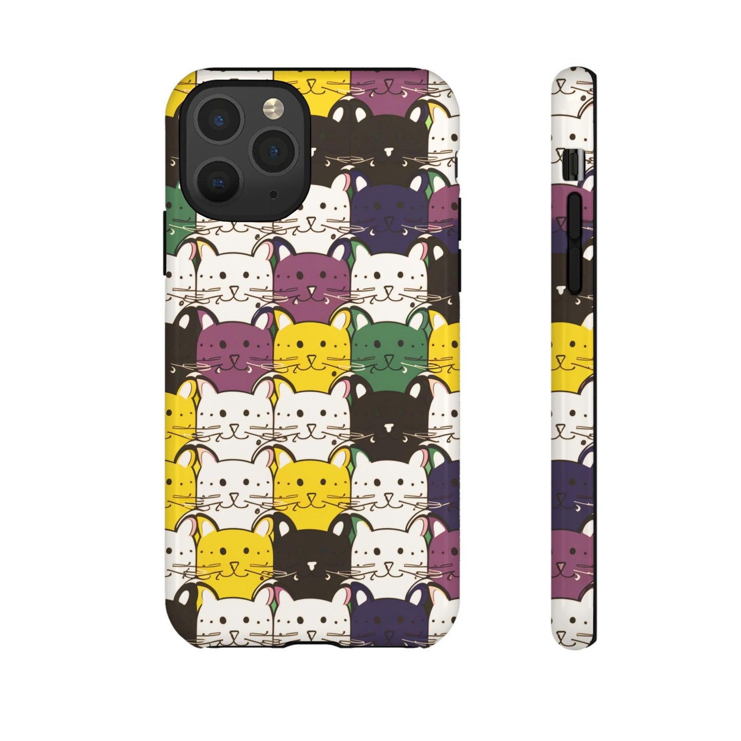 Cat Lovers Collection Tough Cellphone Case - Cosmic Creations by Karen