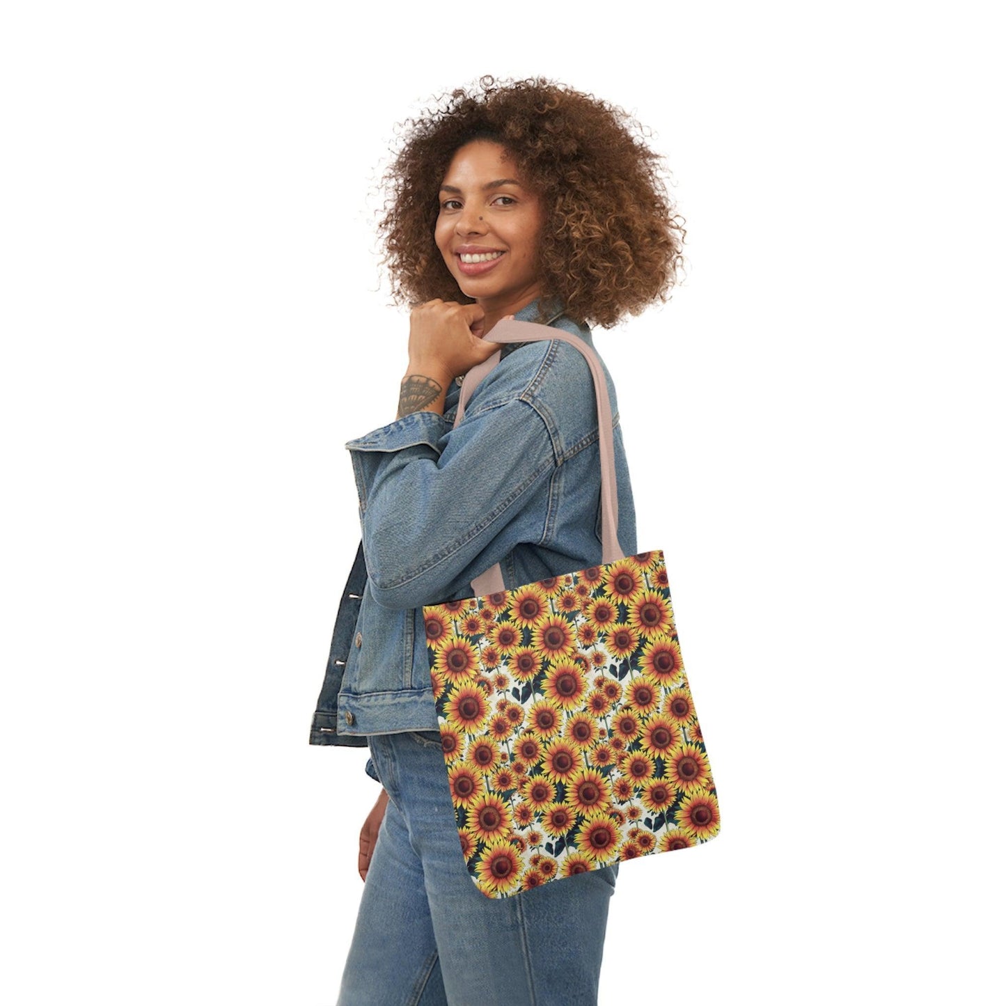 Sunflower Canvas Tote Bag