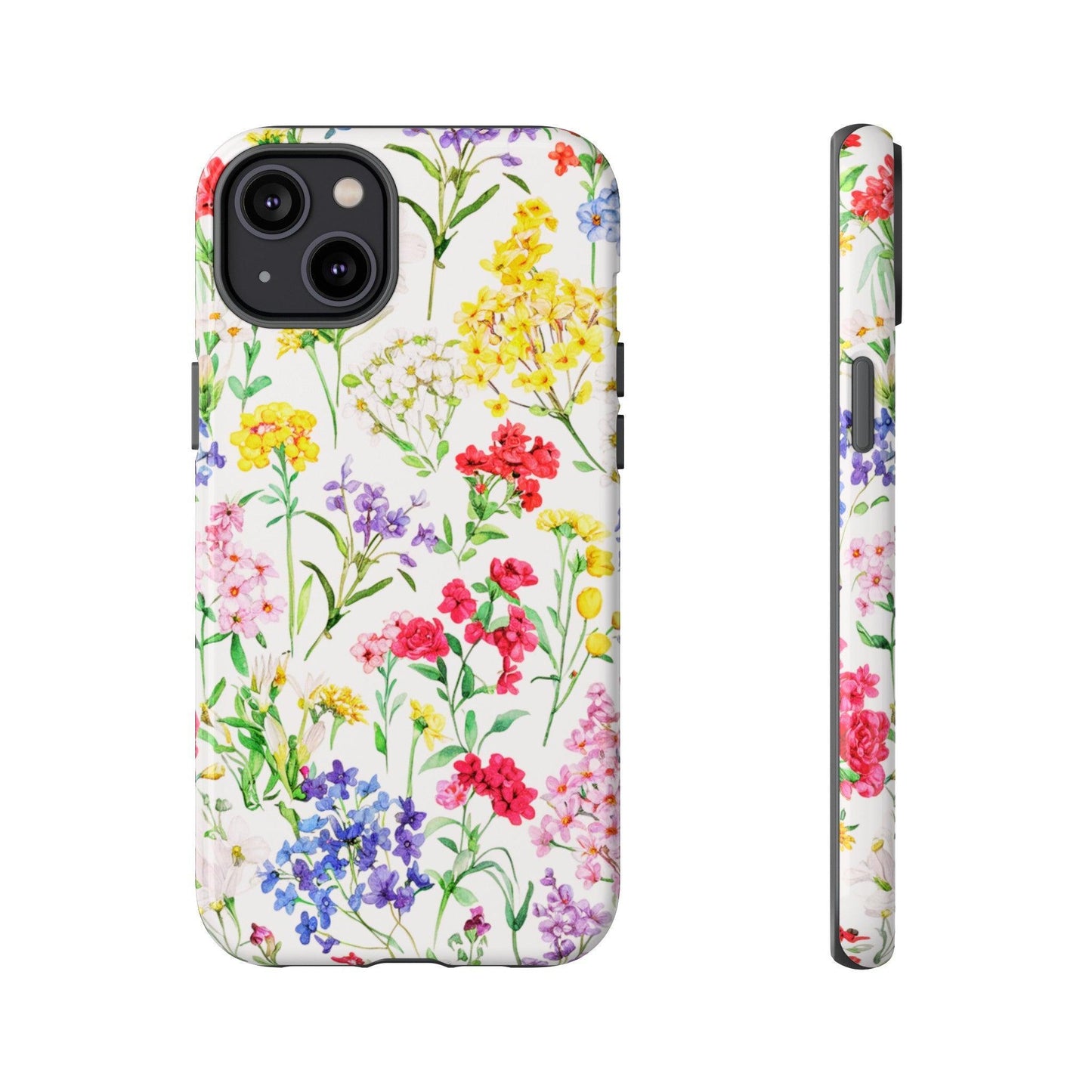 Tough Cellphone Case :" Eclectic Elegance Phone Case Collection" ( Floral patterns)