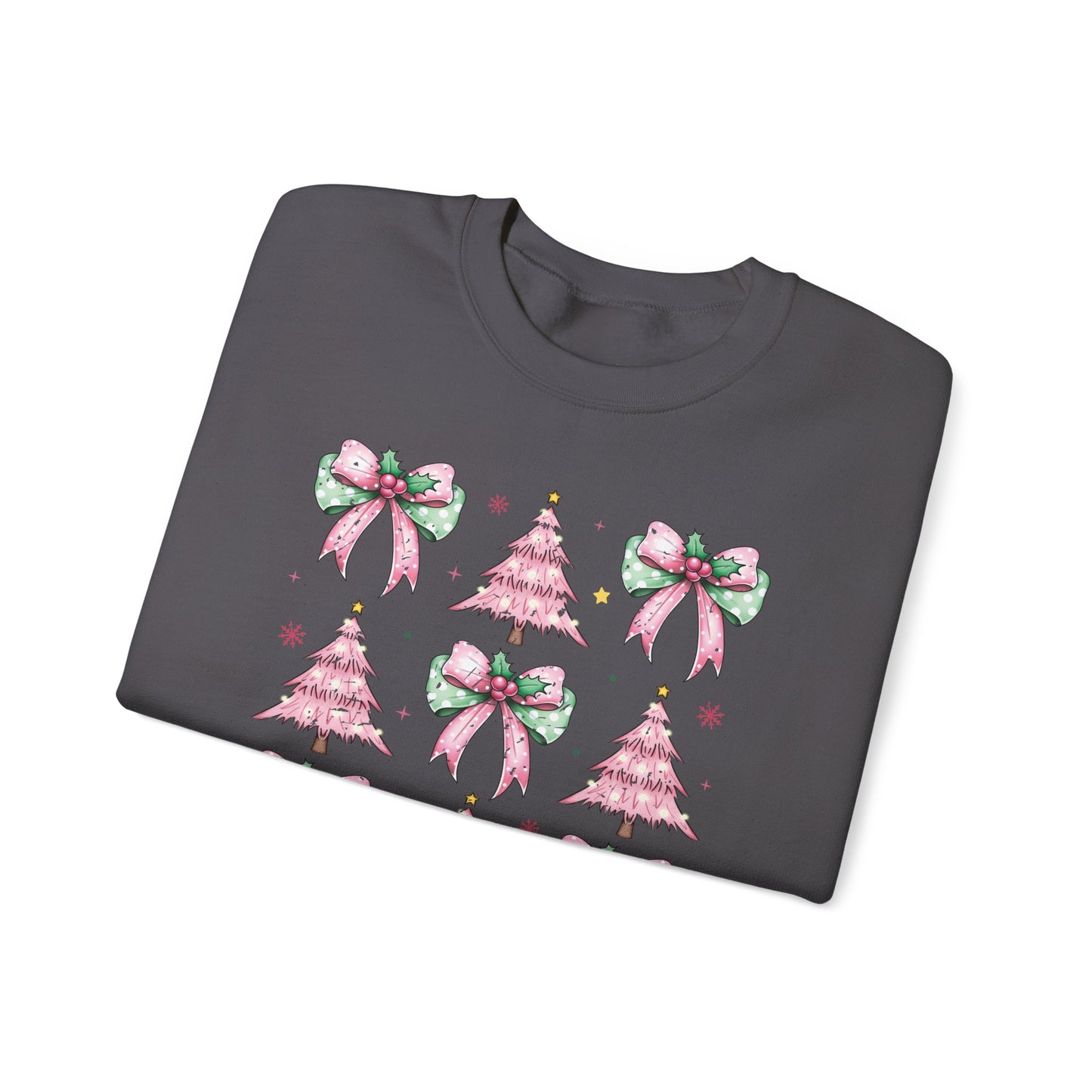 Christmas  Coquette Style  Unisex Crewneck Sweatshirt