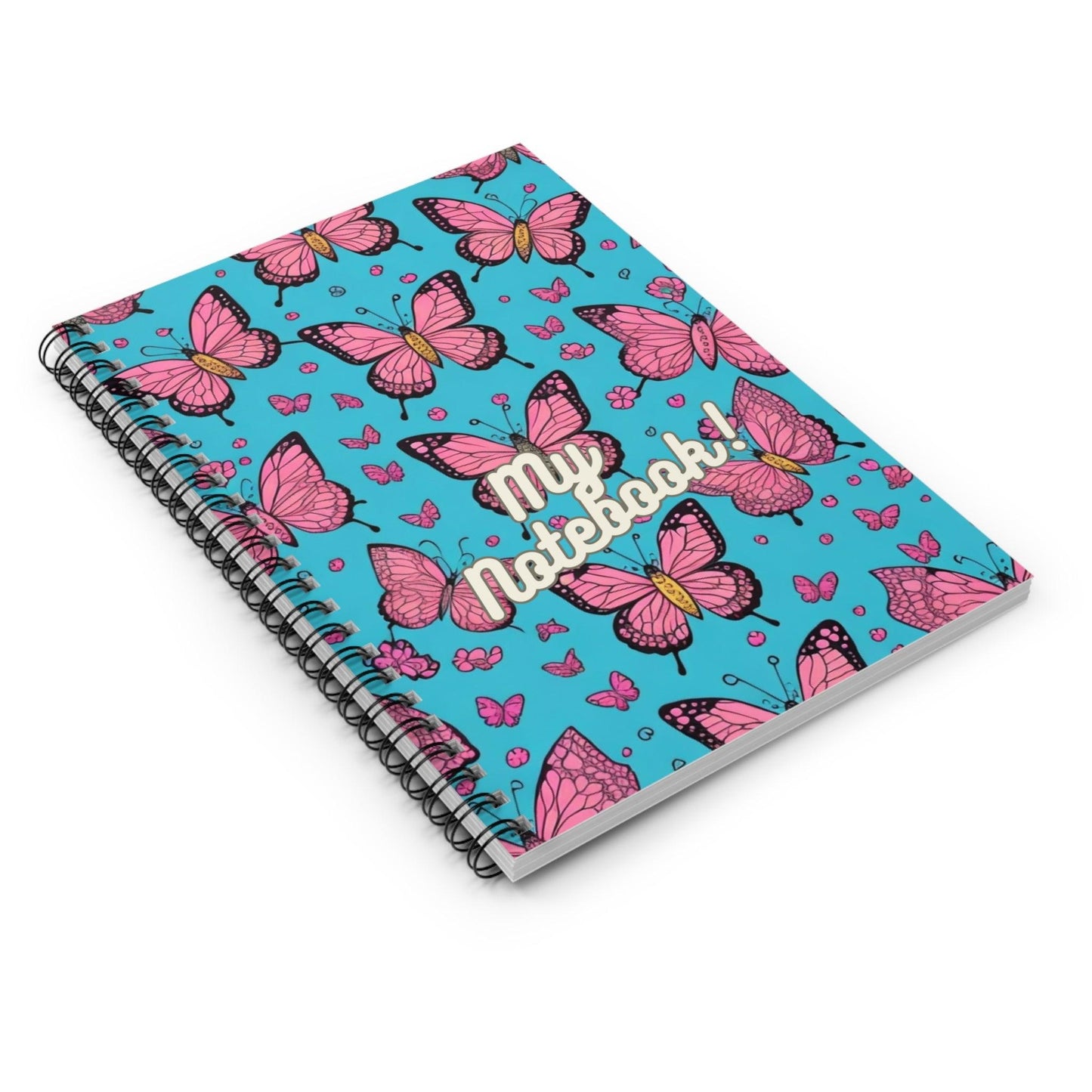 Floral and Butterfly Spiral Notebook Collection - Cosmic Creations by Karen