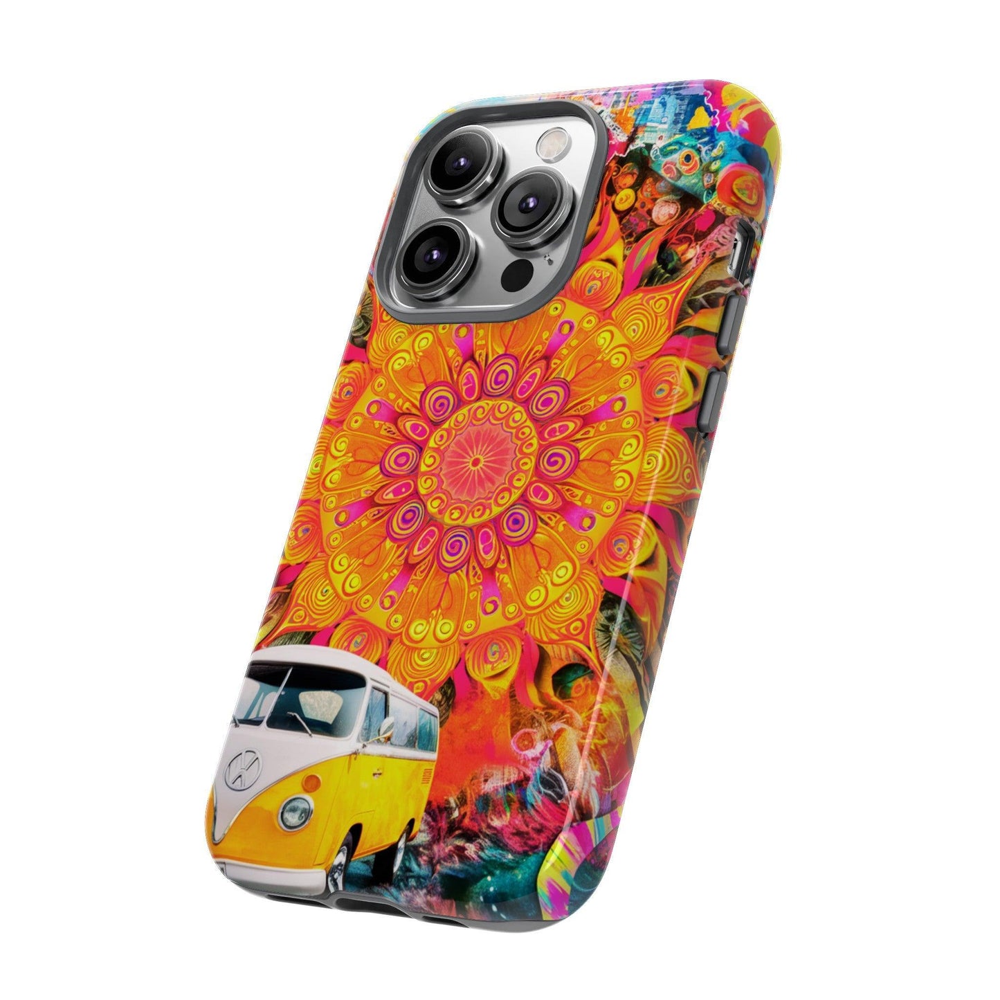 Tough Phone Case :" Eclectic Elegance Phone Case Collection" ( Hippie Style patterns)