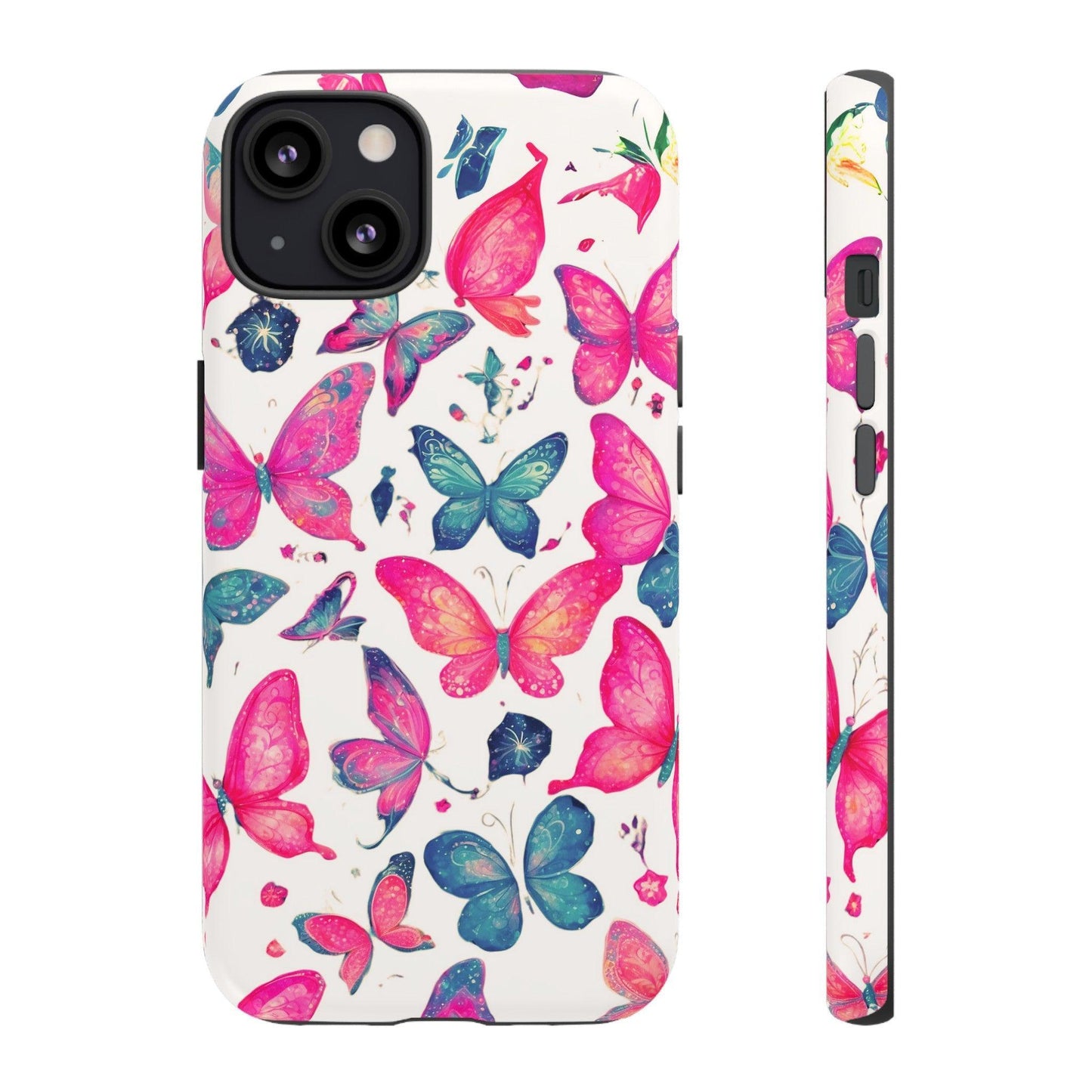 Tough Cellphone Case :" Eclectic Elegance Phone Case Collection" ( Hearts patterns)