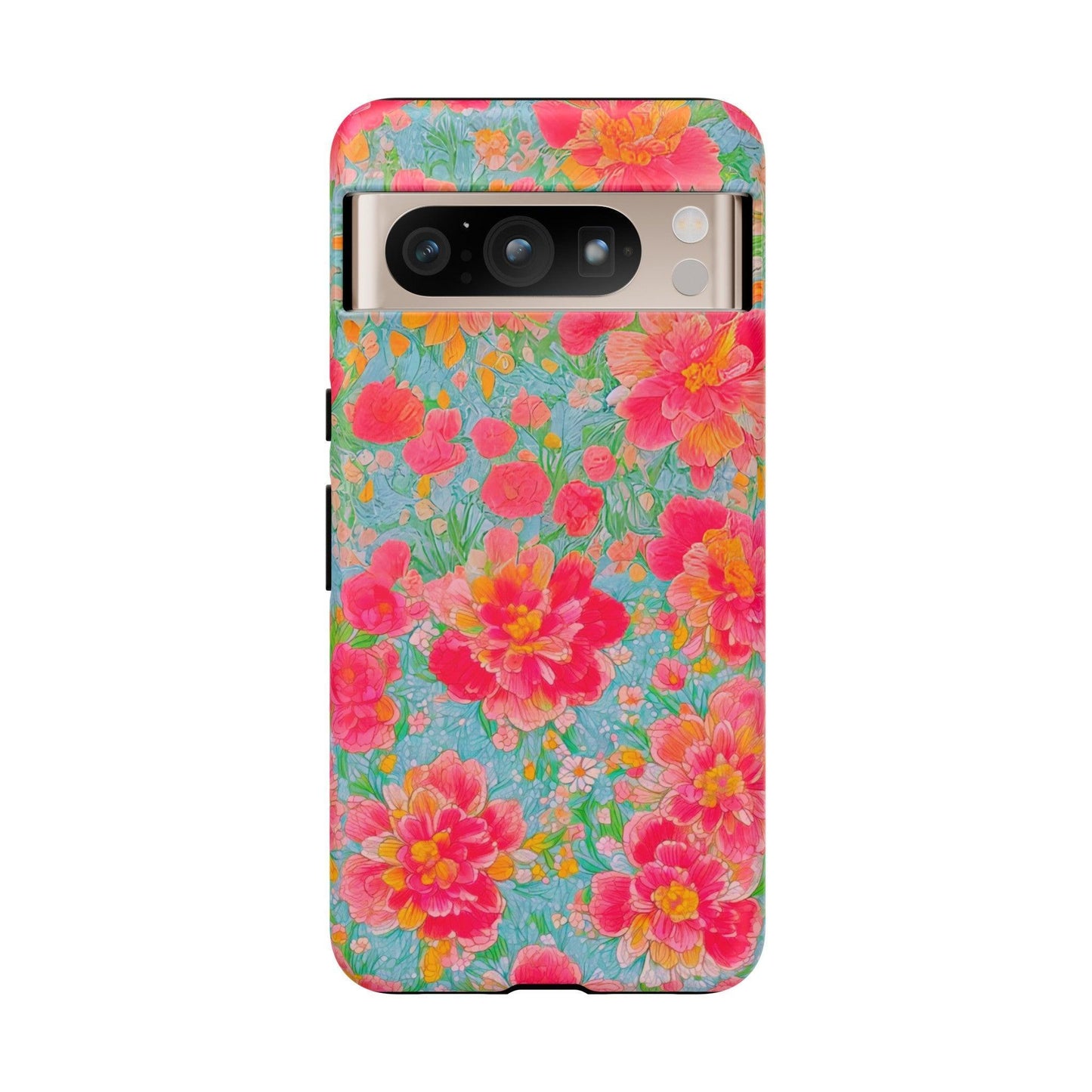 Tough Cellphone Case :" Eclectic Elegance Phone Case Collection" ( Floral patterns)