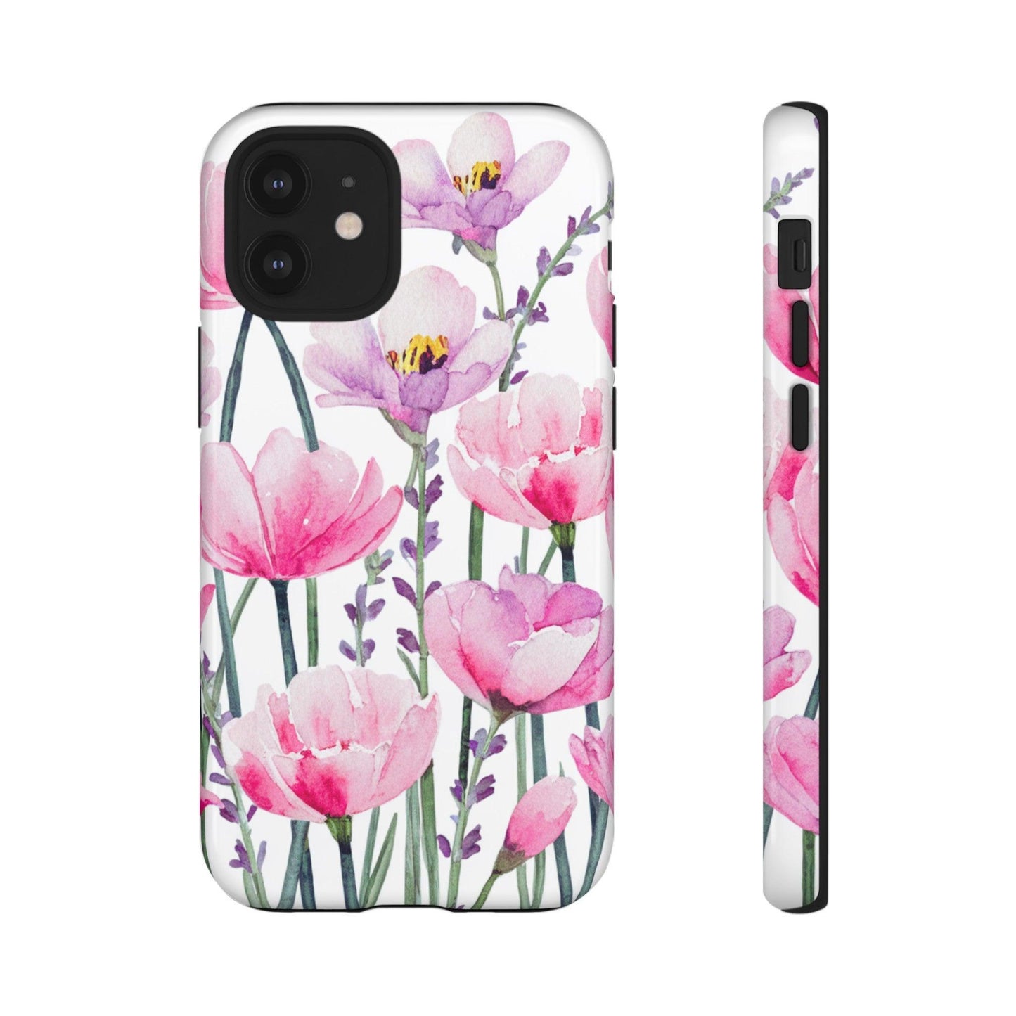 Tough Cellphone Case :" Eclectic Elegance Phone Case Collection" ( Floral patterns)