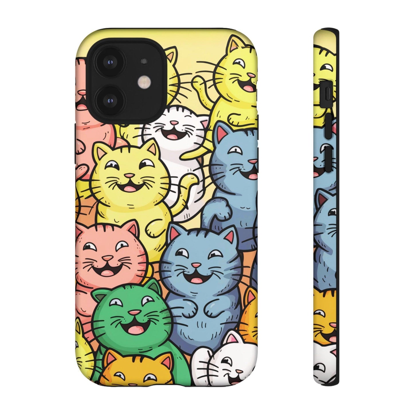 Cat Lovers Collection Tough Cellphone Case - Cosmic Creations by Karen