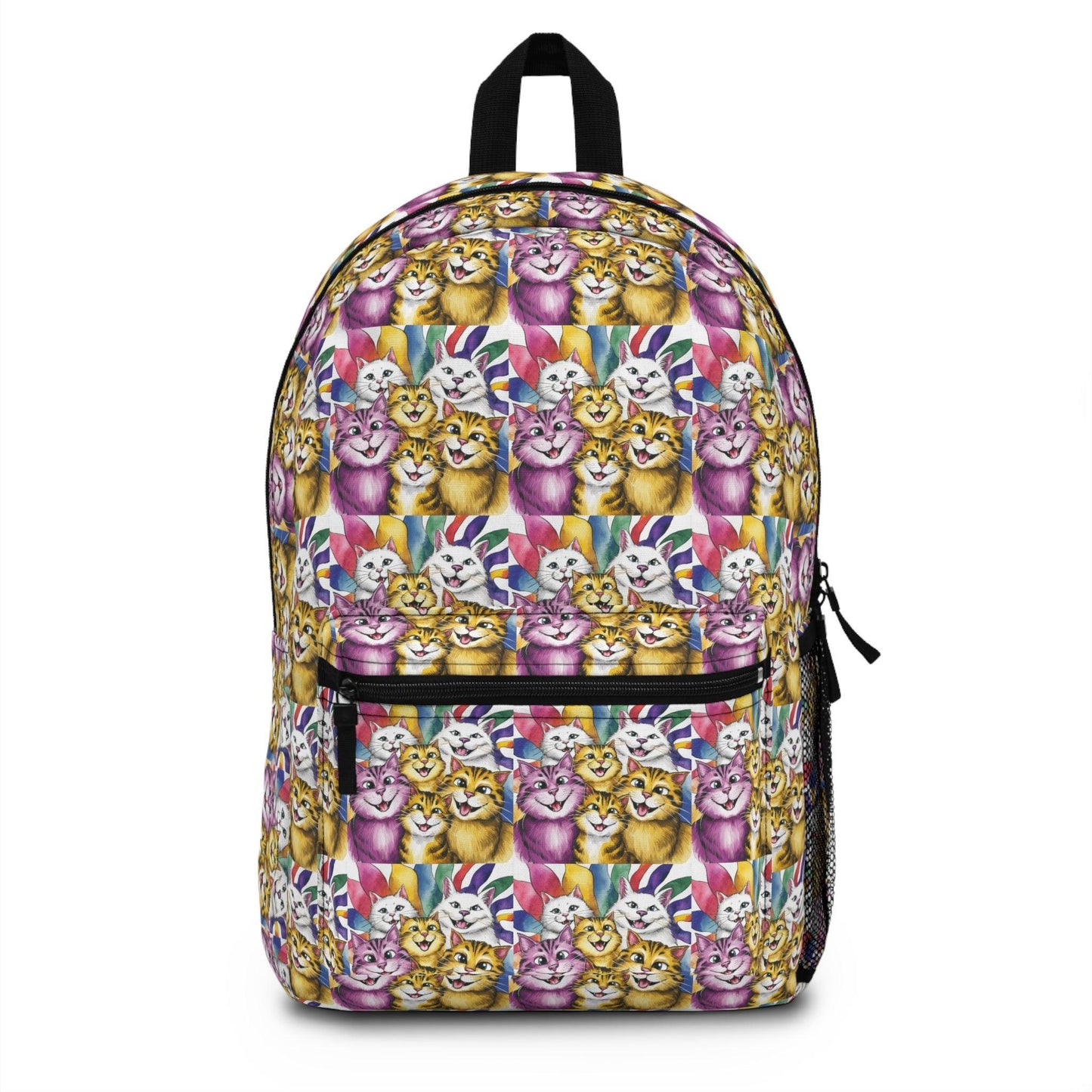 DreamStyle Backpacks: Cats Design | Versatility and Charm for All Ages. Unique gift for children and adults. The perfect accessory for school, university, the office, or vacations - Cosmic Creations by Karen