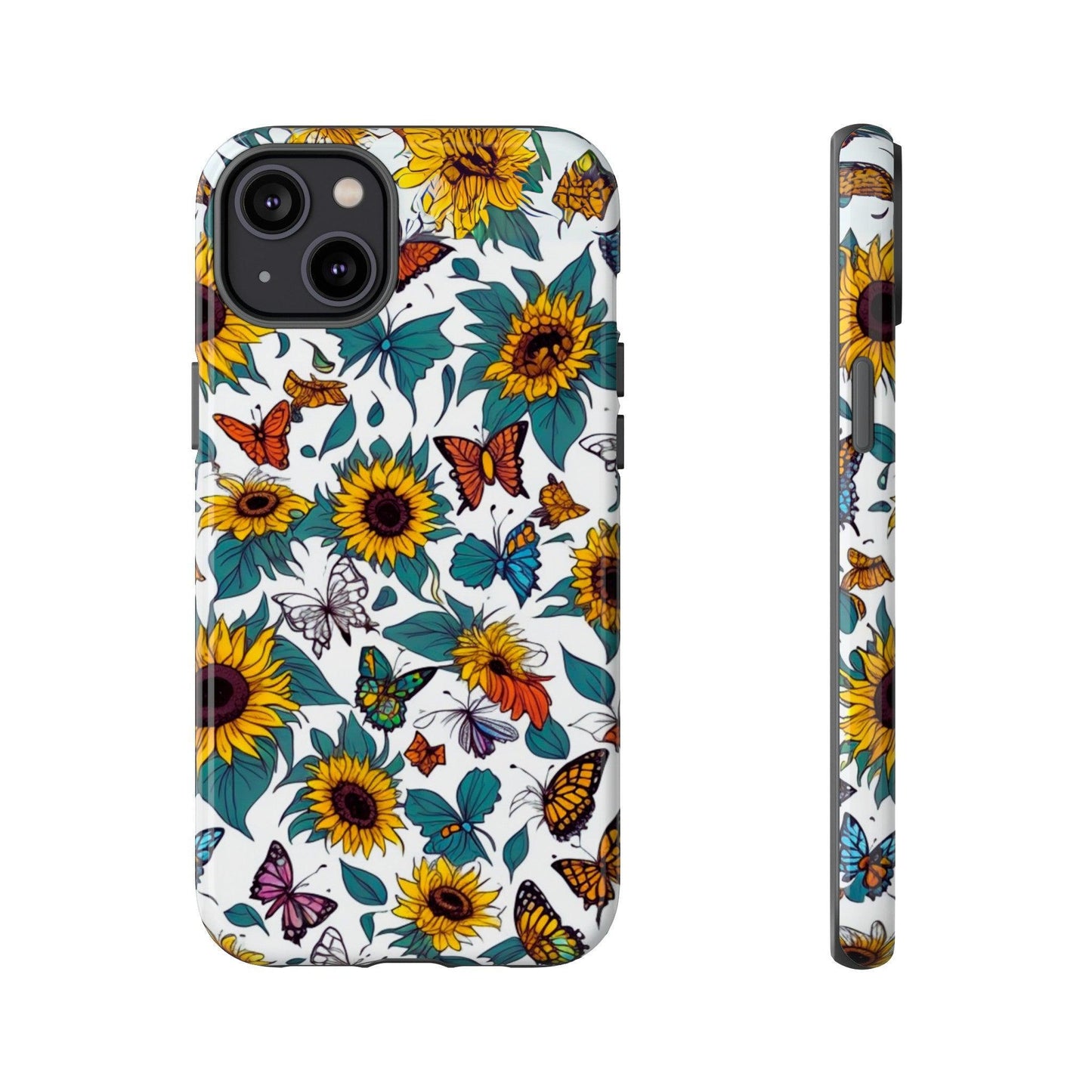 Tough Cellphone Case :" Eclectic Elegance Phone Case Collection" ( Floral patterns)