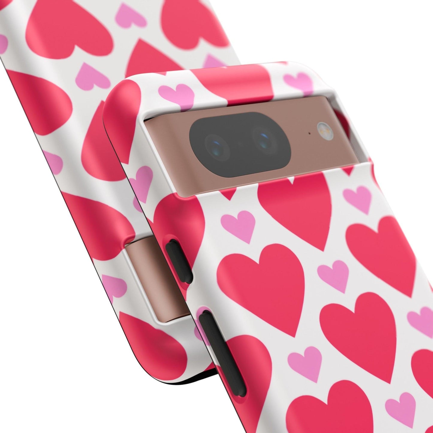 Tough Phone Case :" Eclectic Elegance Phone Case Collection" ( Hearts patterns)