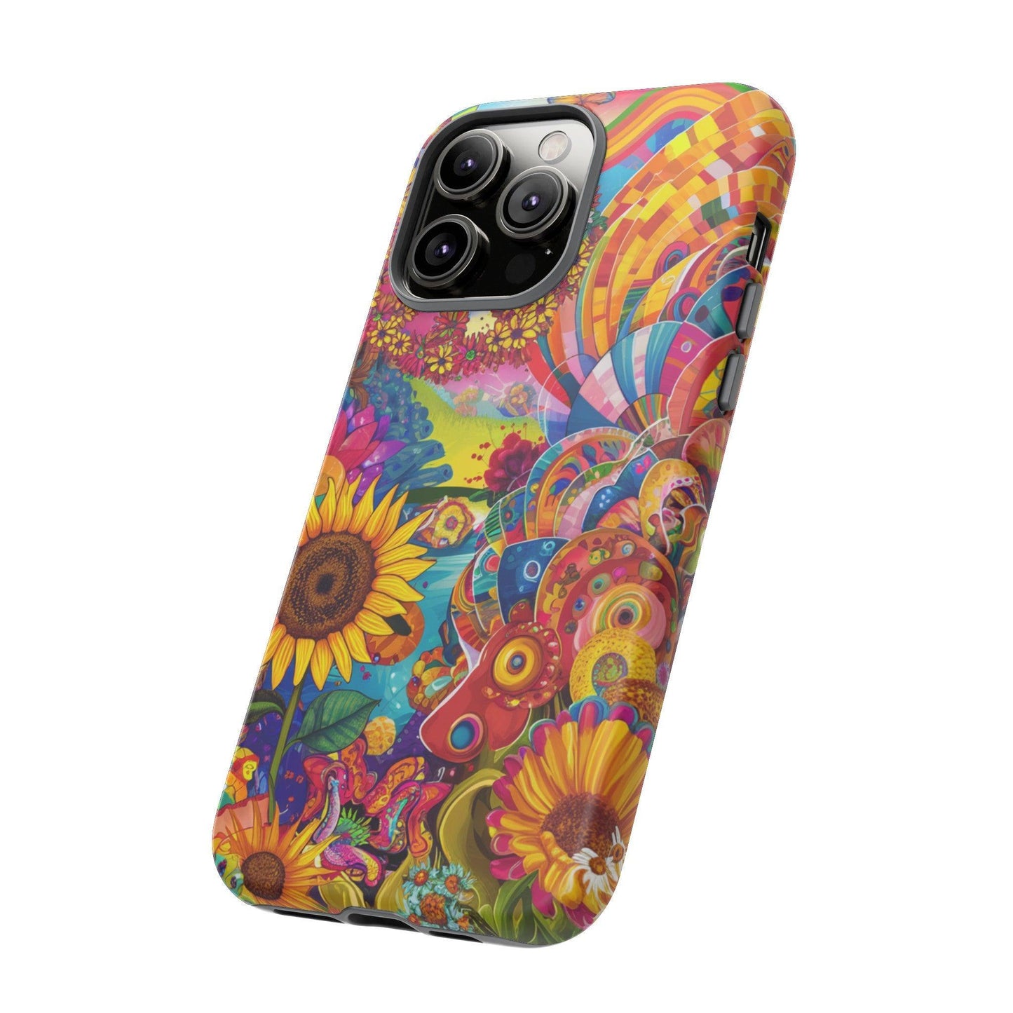 Tough Phone Case :" Eclectic Elegance Phone Case Collection" ( Hippie Style patterns)