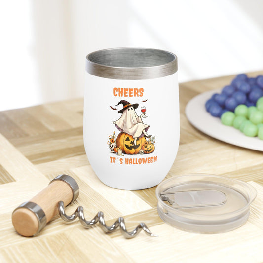 Chill Wine Tumbler " Cheers It´s Halloween"