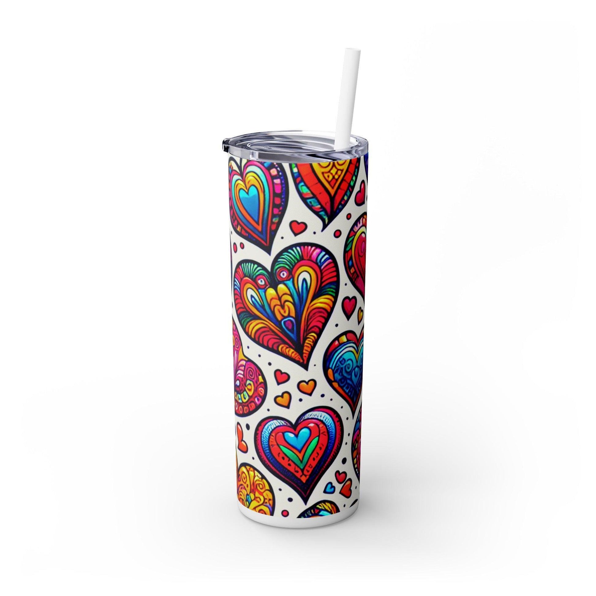 Whimsical Sips Skinny Tumbler Collectionr | Tumblerwith Straw, 20oz | keep your drinks hot for 12h and cold for 24h - Cosmic Creations by Karen