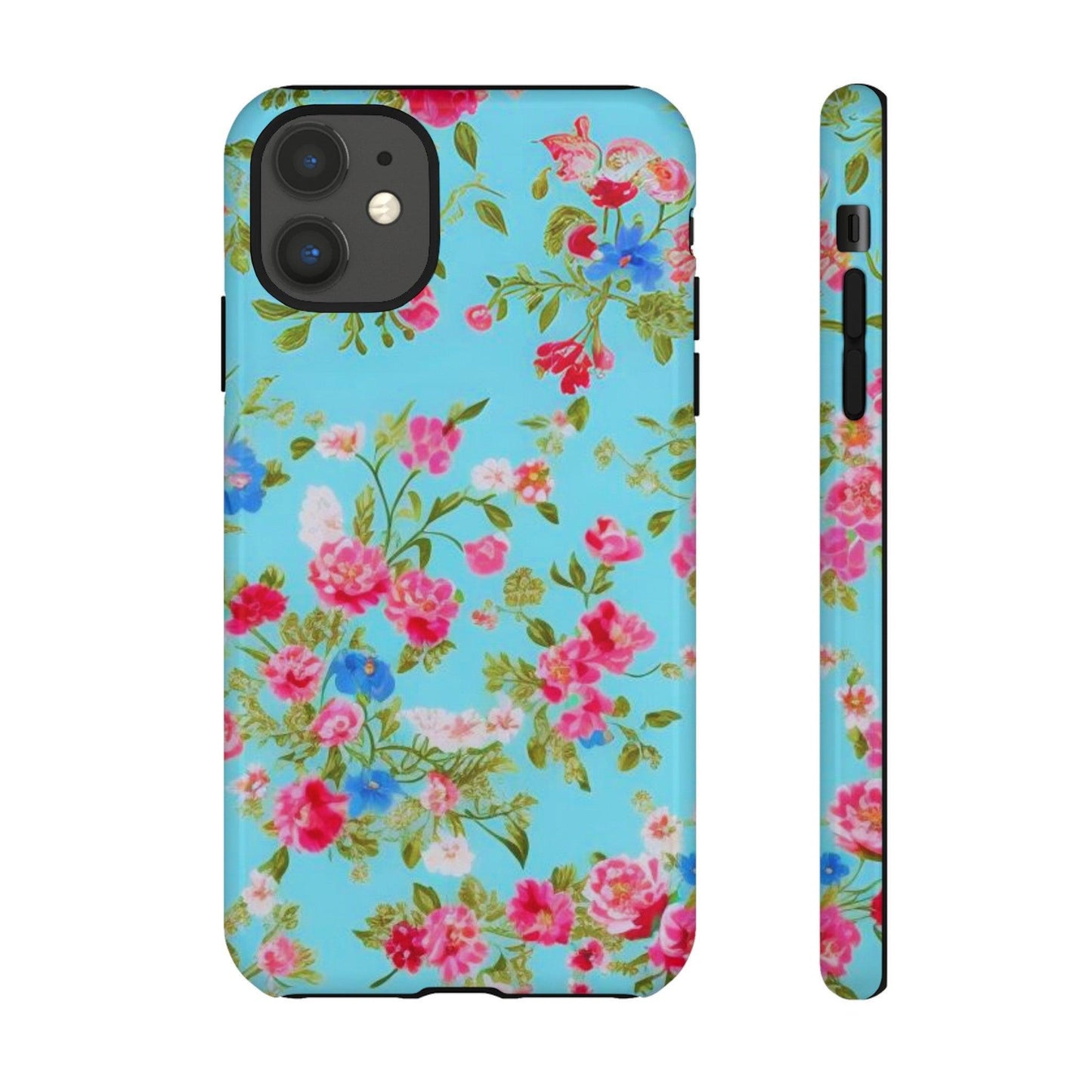 Tough Cellphone Case :" Eclectic Elegance Phone Case Collection" ( Floral patterns)