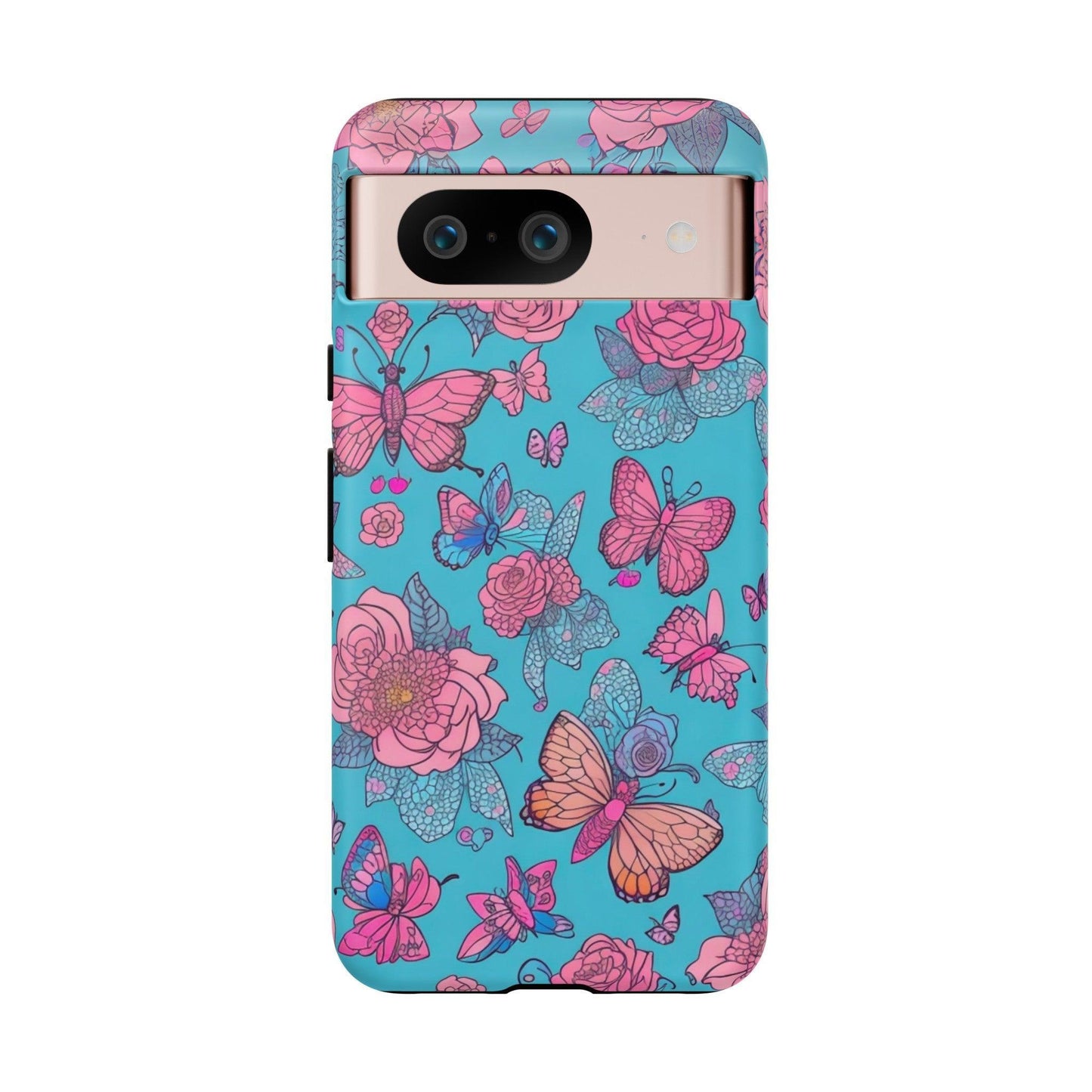 Tough Cellphone Case :" Eclectic Elegance Phone Case Collection" ( Floral patterns)