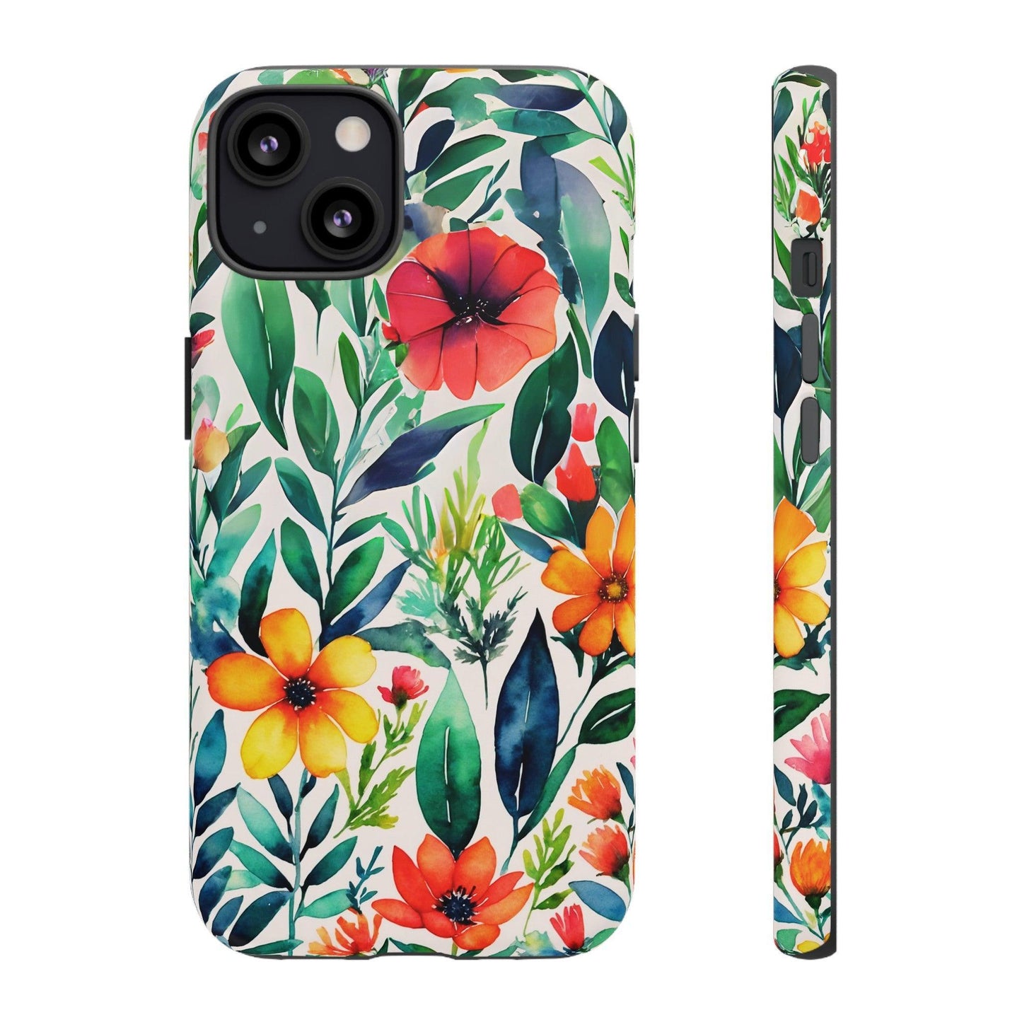 Tough Cellphone Case :" Eclectic Elegance Phone Case Collection" ( Floral patterns)